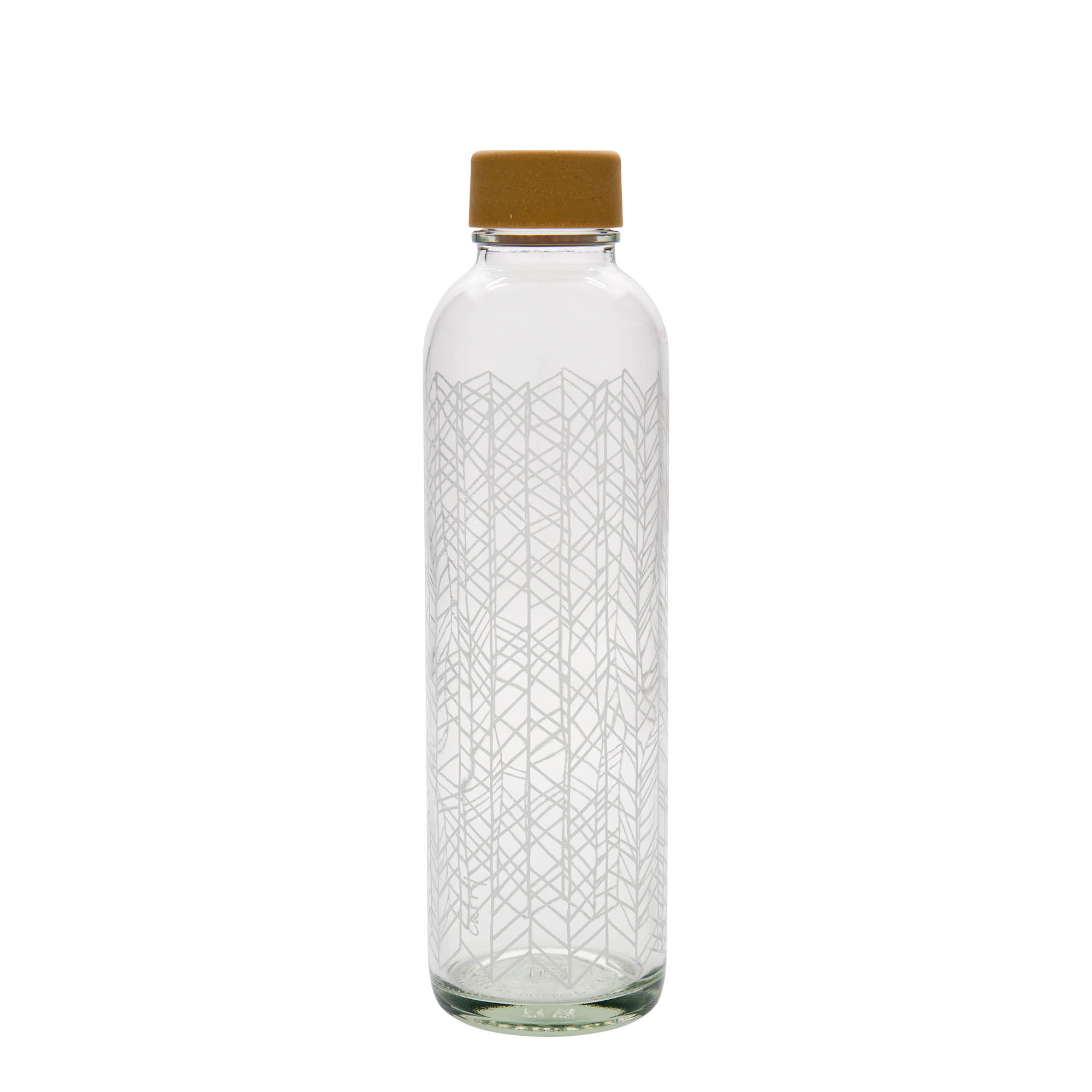 Bouteille d'eau 700 ml CARRY Bottle 'Structure of Life', ouverture : bouchon à vis