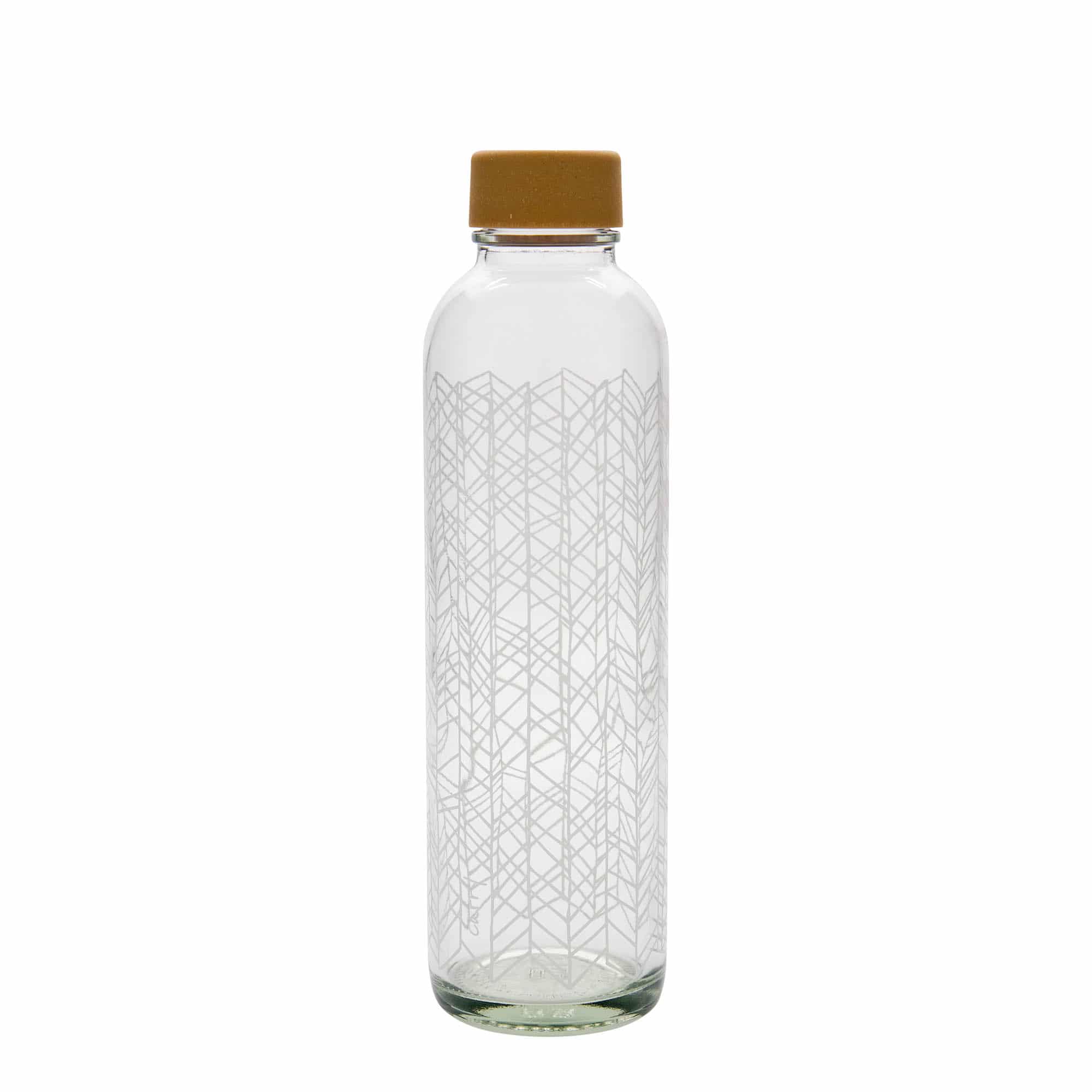 Bouteille d'eau 700 ml CARRY Bottle 'Structure of Life', ouverture : bouchon à vis