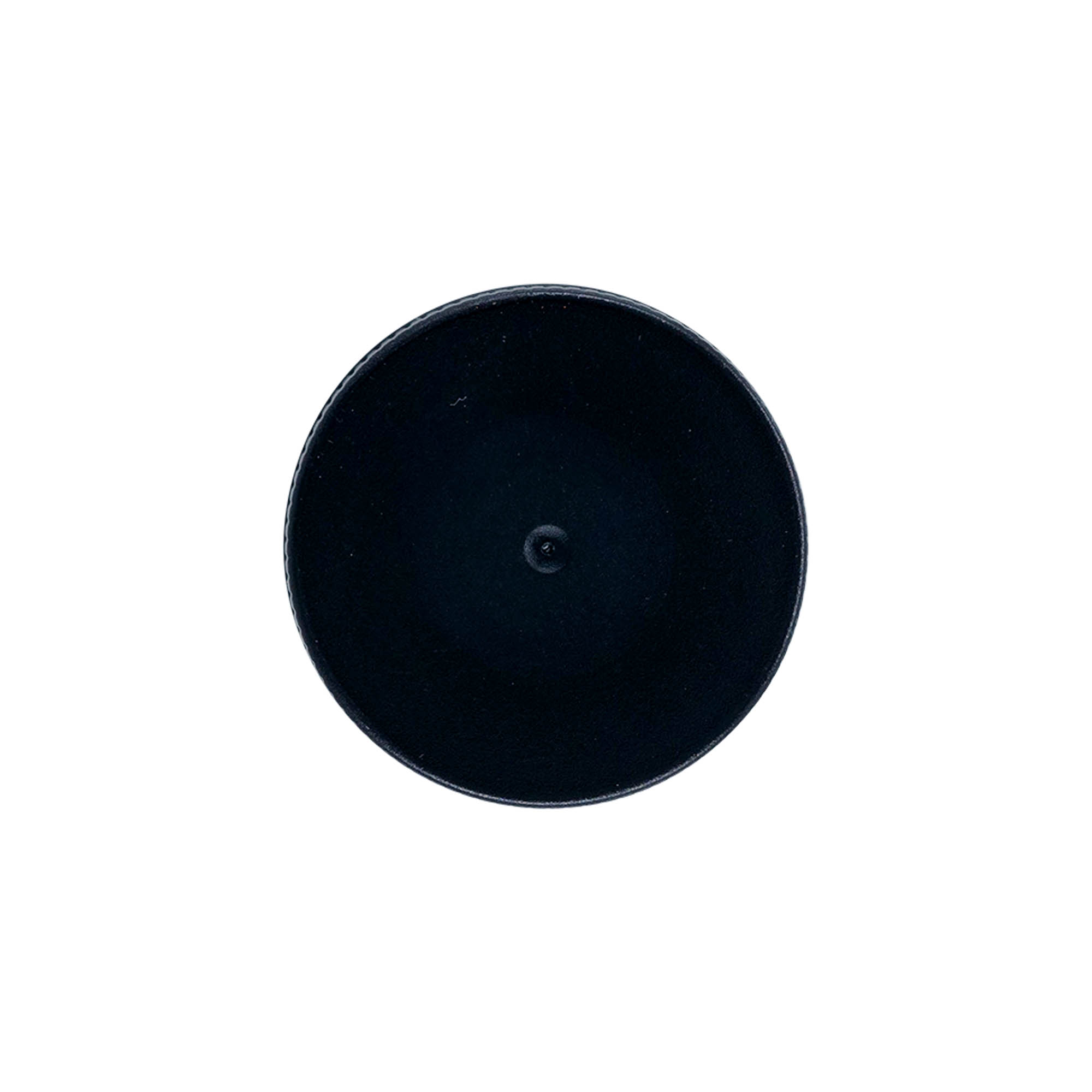 Bouchon à vis avec insert EPE, plastique PP, noir, pour ouverture : DIN 40