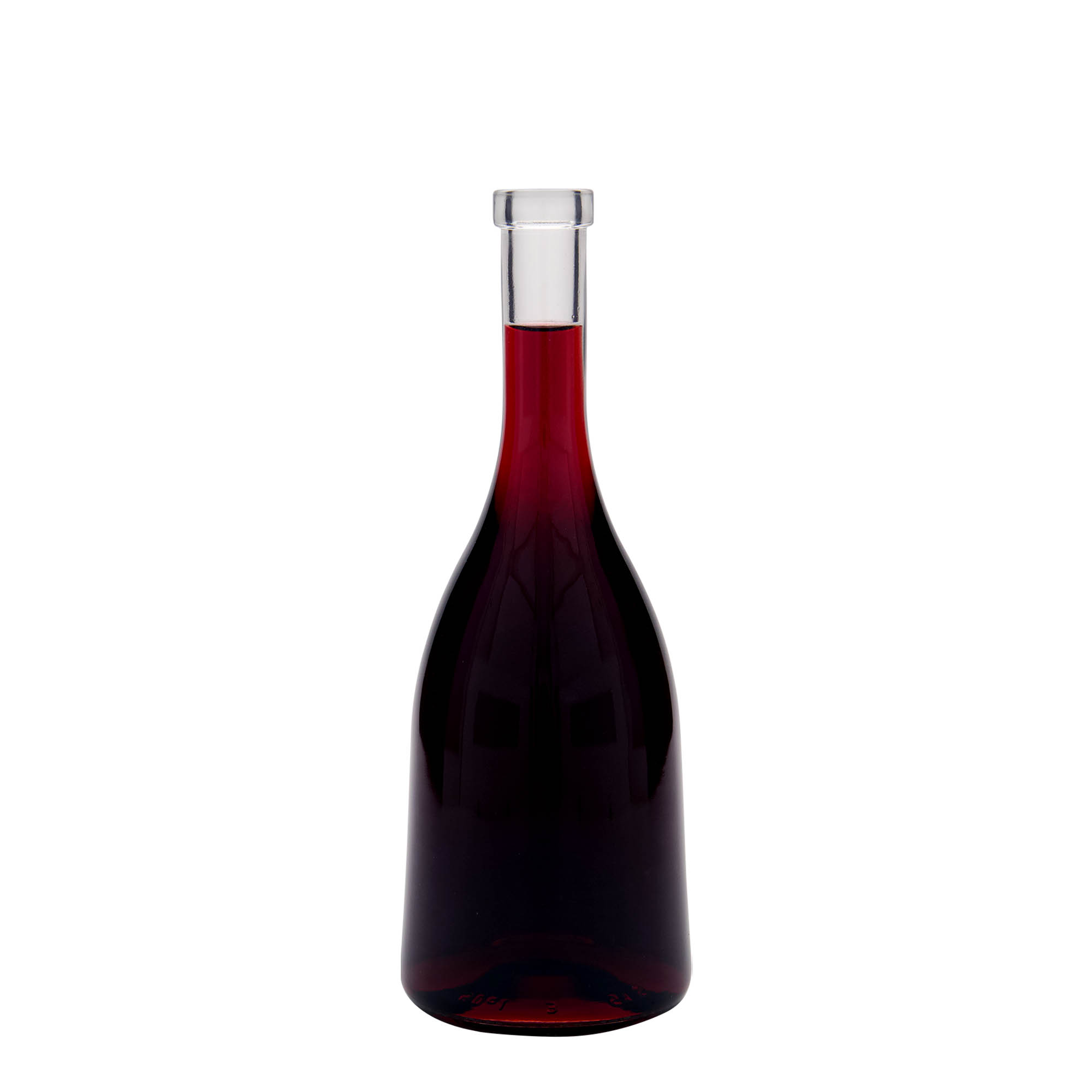 Bouteille en verre 500 ml 'Rustica speciale speciale', ouverture : bouchon en liège