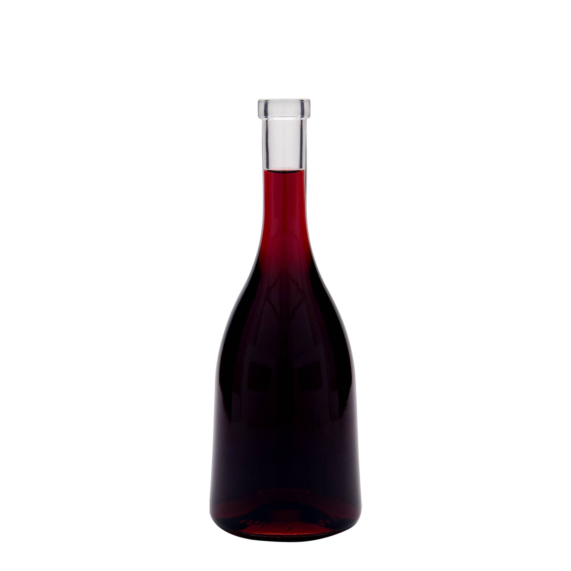 Bouteille en verre 500 ml 'Rustica speciale speciale', ouverture : bouchon en liège
