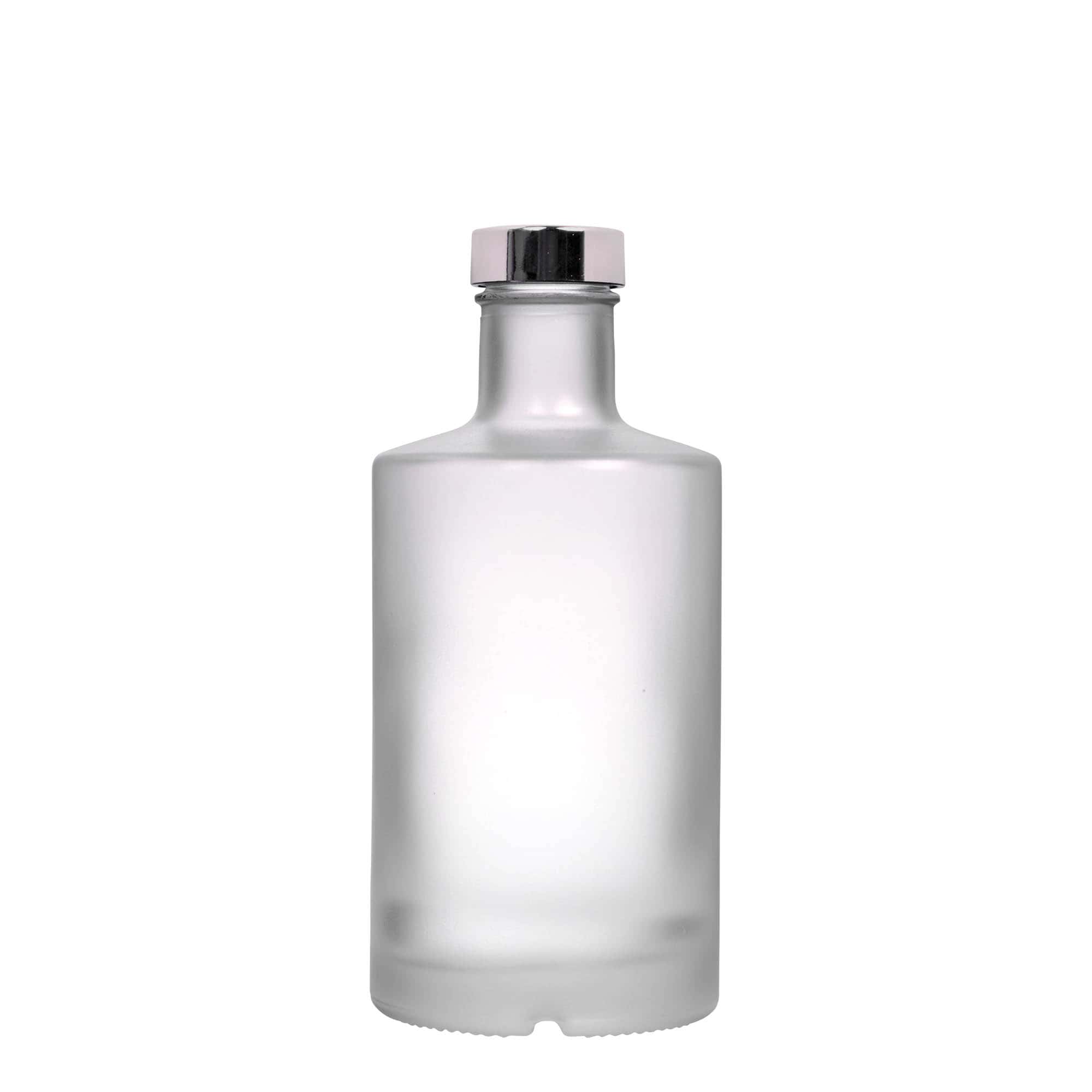 Bouteille en verre 500 ml « Caroline », givrée, ouverture : GPI 33