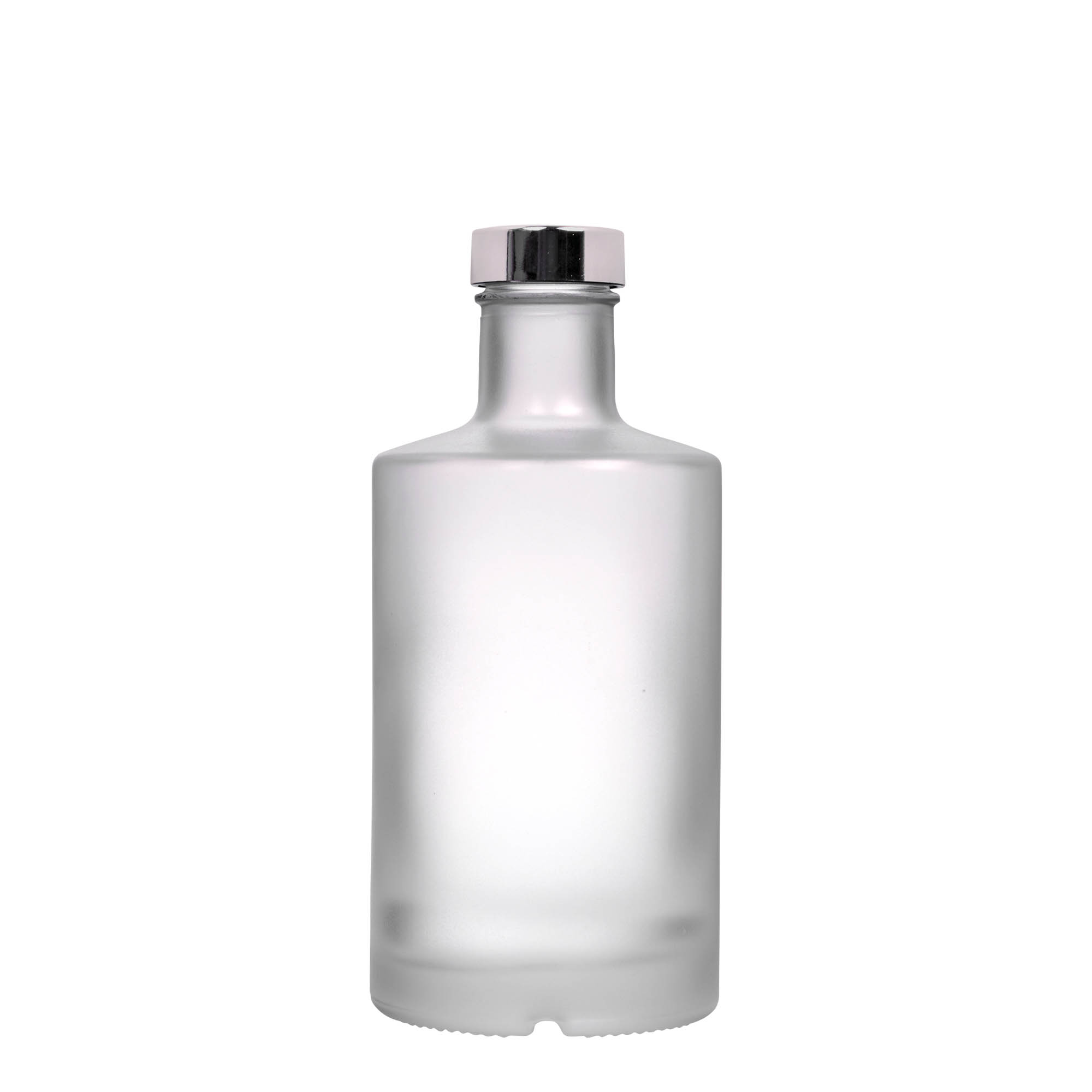 Bouteille en verre 500 ml « Caroline », givrée, ouverture : GPI 33 Bouteille en verre 500 ml « Caroline », givrée, ouverture : GPI 33
