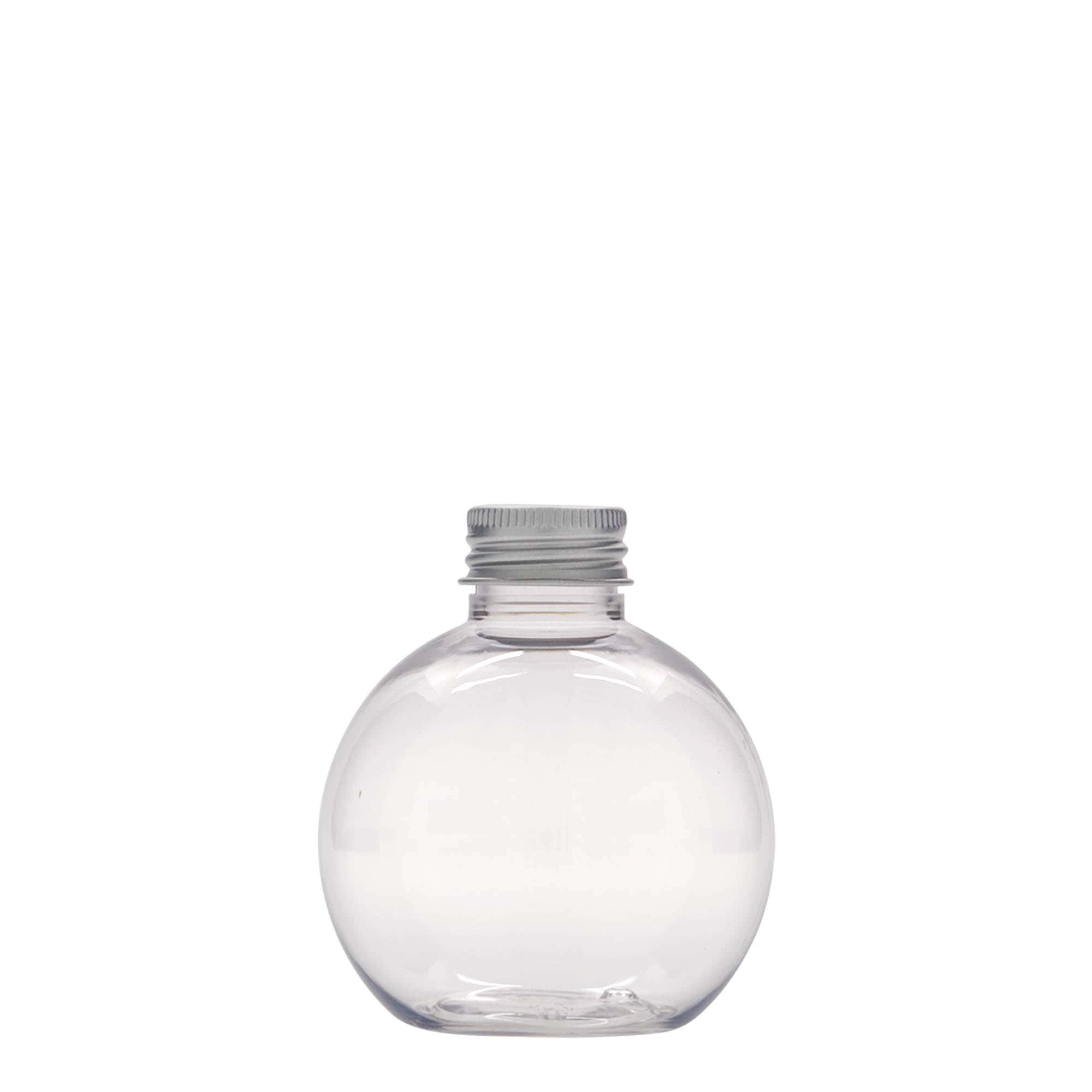 Bouteille PET 150 ml 'Perry', ronde, plastique, col : 24/410
