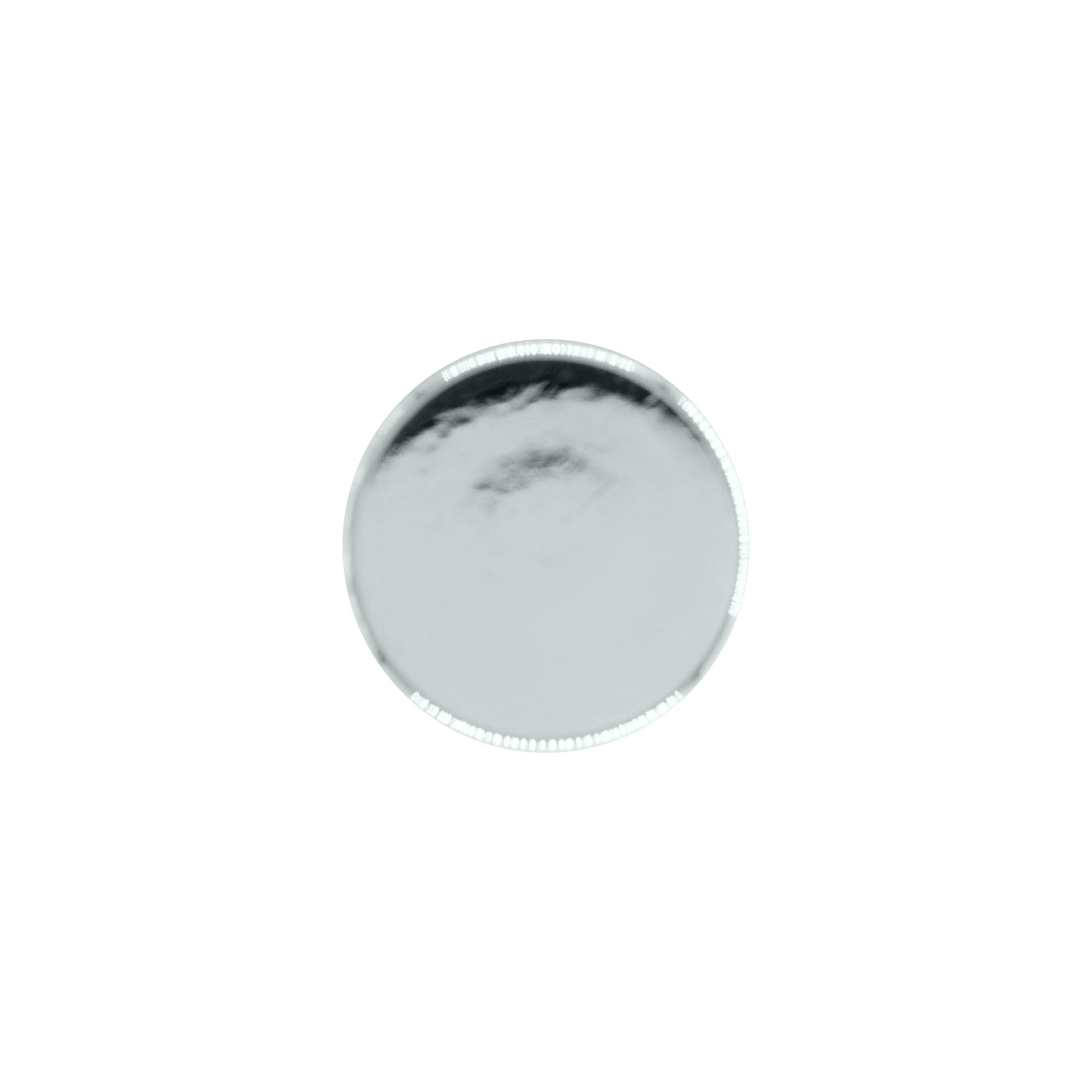 Bouchon à vis, plastique ABS, argent, pour ouverture : GPI 28/400 Bouchon à vis, plastique ABS, argent, pour ouverture : GPI 28/400
