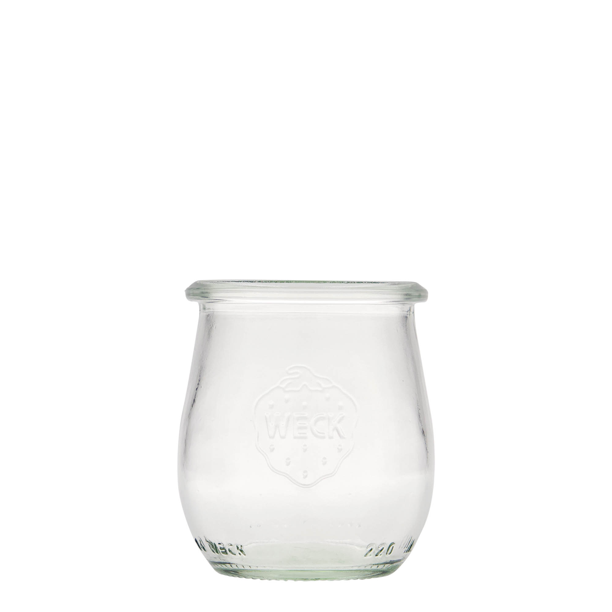 220 ml WECK verre tulipe, ouverture : bord rond 220 ml WECK verre tulipe, ouverture : bord rond