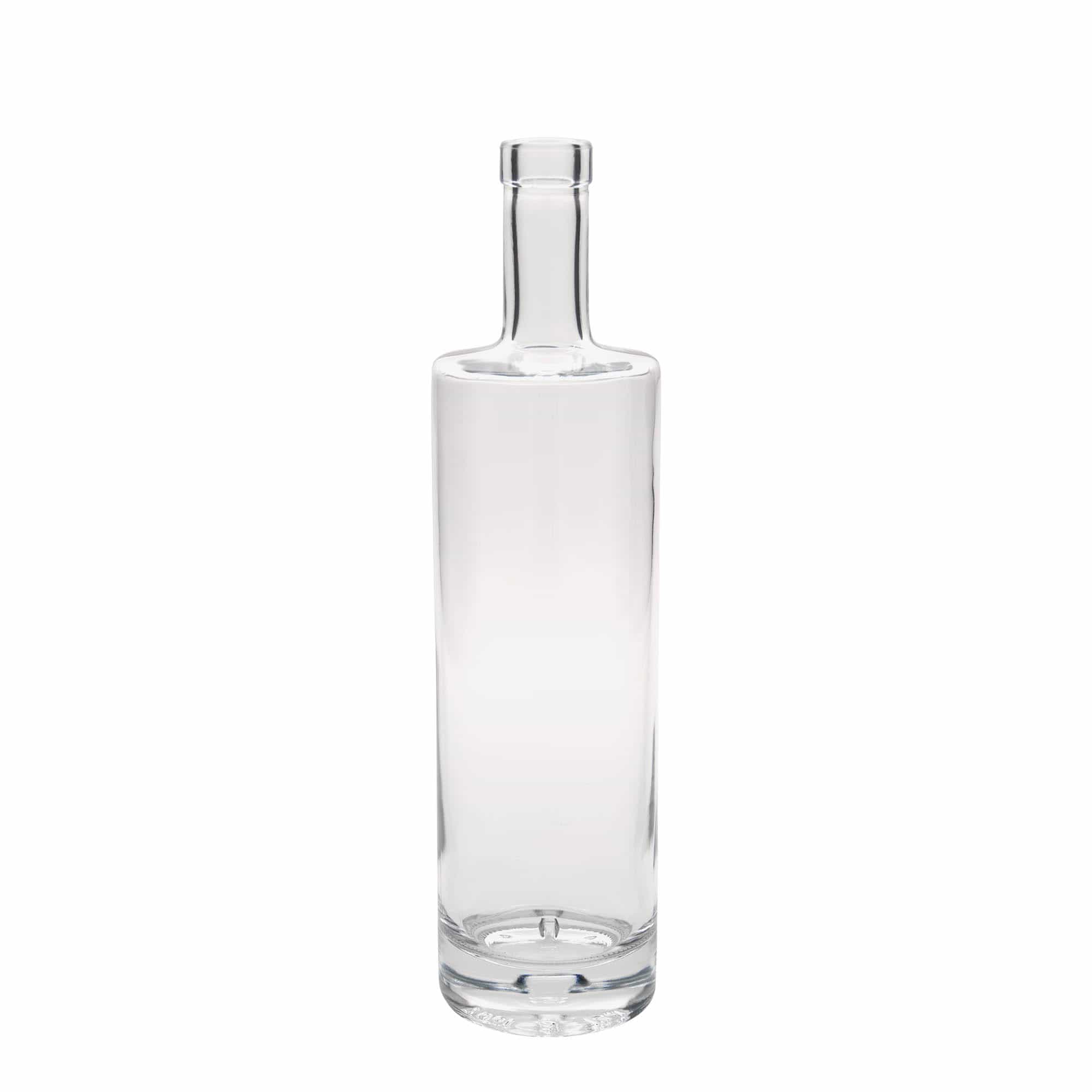 Bouteille en verre 700 ml « Titano », ouverture : bouchon en liège