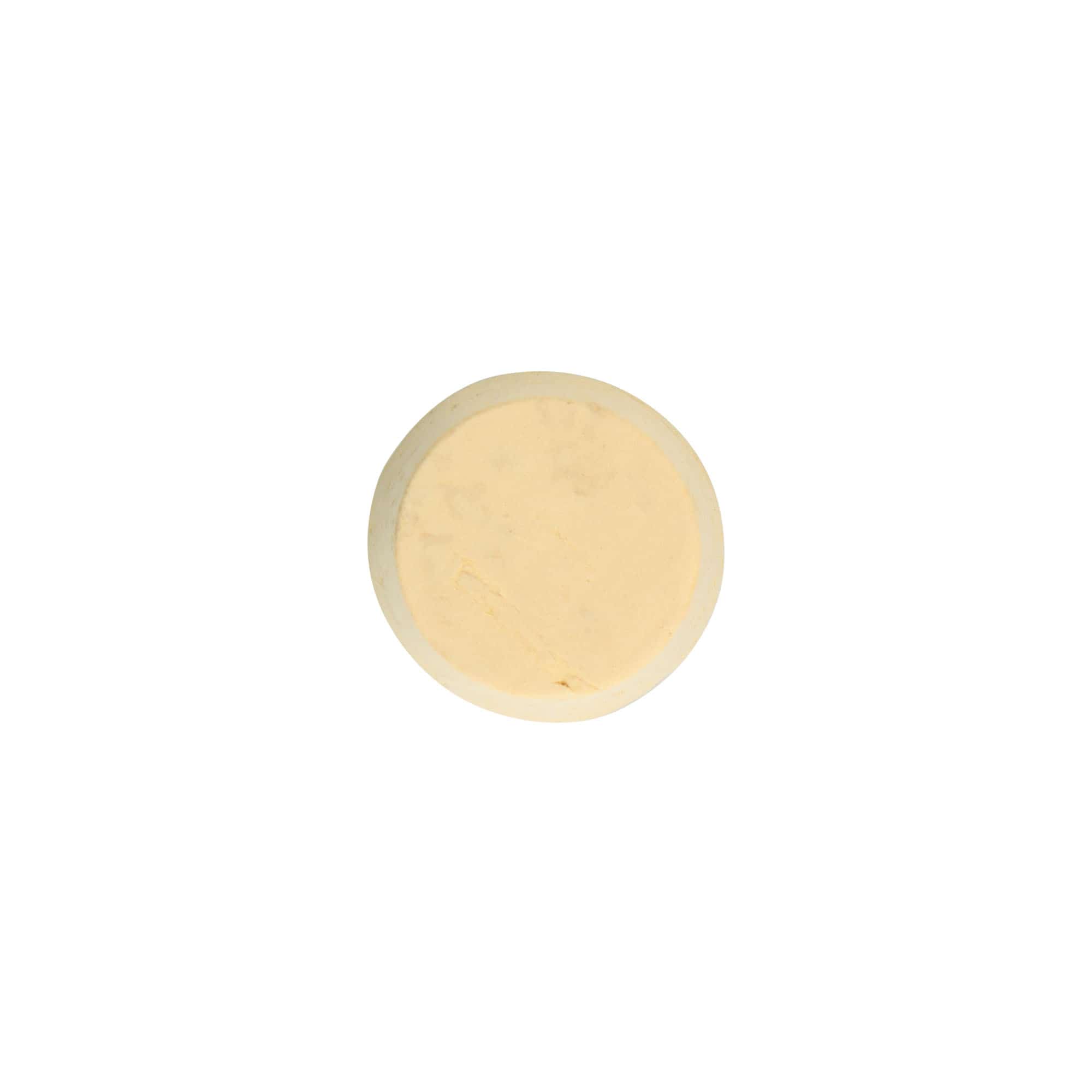Bouchon pointu 24-28 x 27, liège naturel, blanchi, pour embouchure : liège
