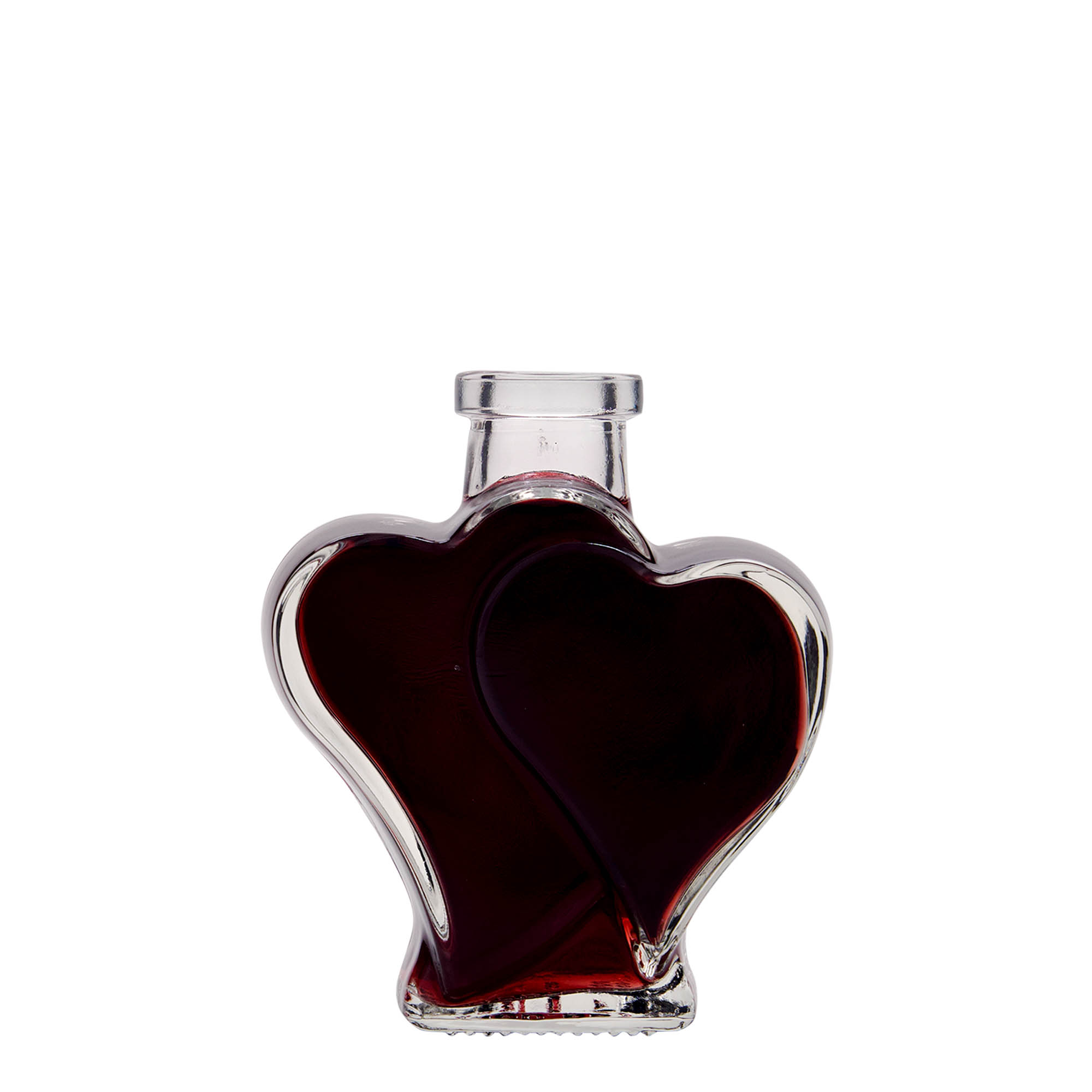 Flacon en verre de 200 ml « Doppelherz », ouverture : liège Flacon en verre de 200 ml « Doppelherz », ouverture : liège