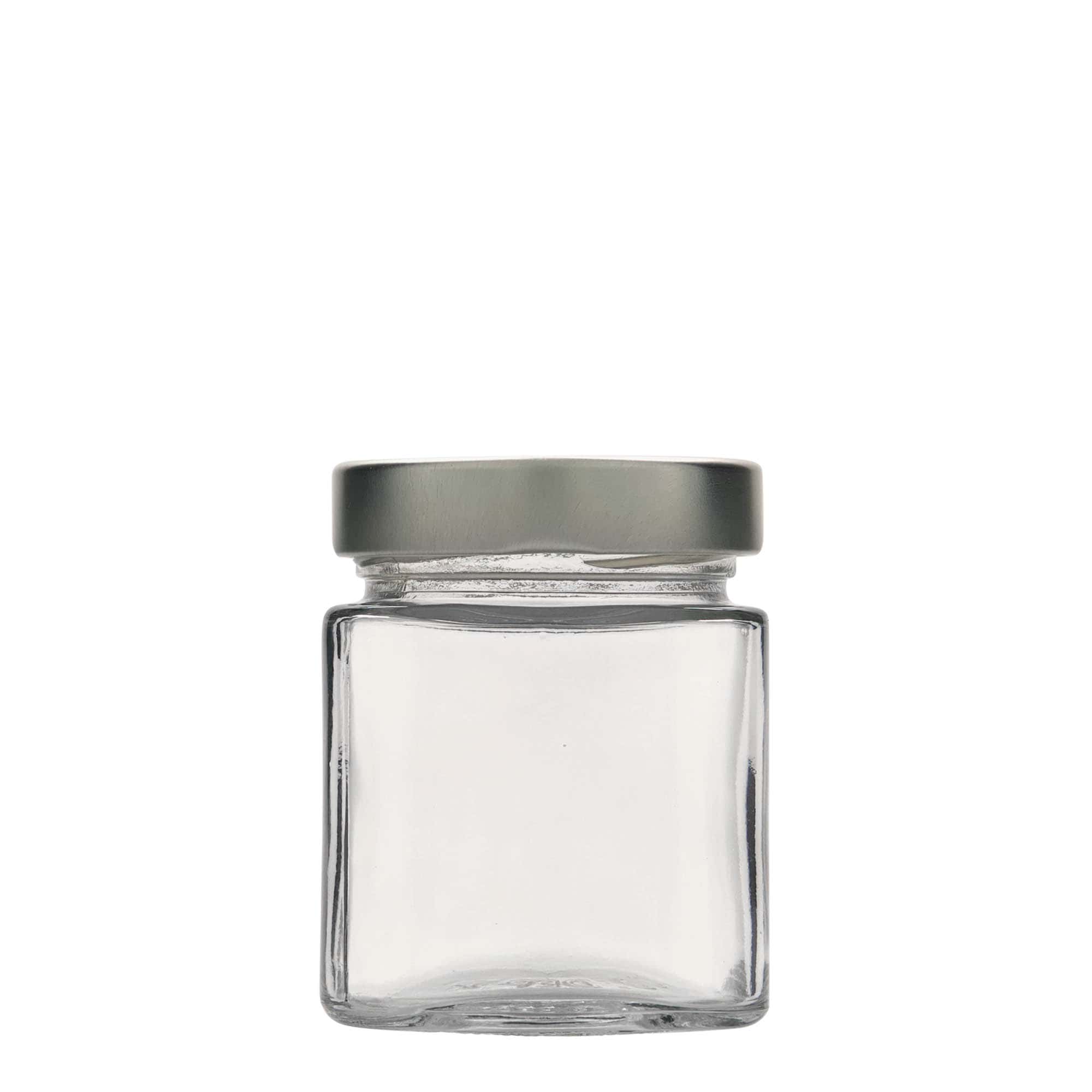 212 ml bocal carré « Ikarus », ouverture : Deep-Twist-Off (DTO 63)