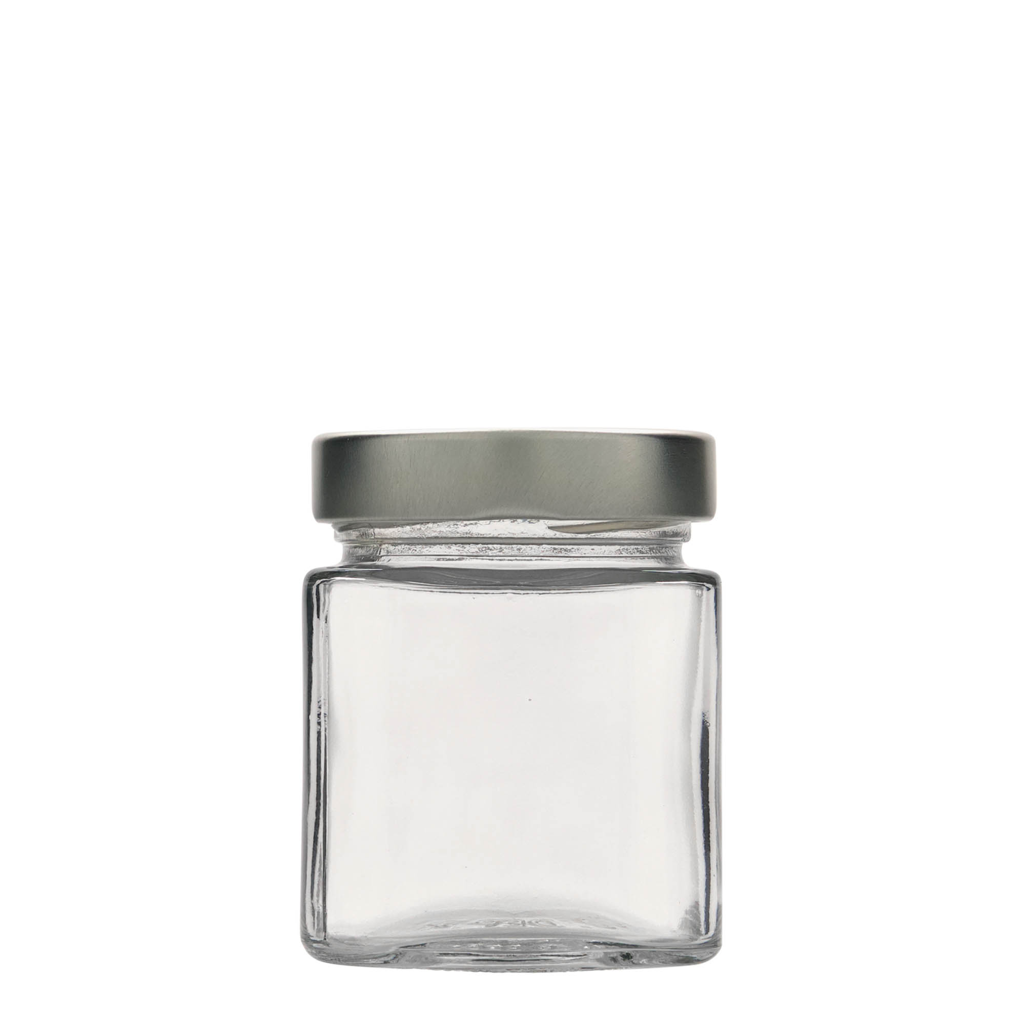 212 ml bocal carré « Ikarus », ouverture : Deep-Twist-Off (DTO 63)