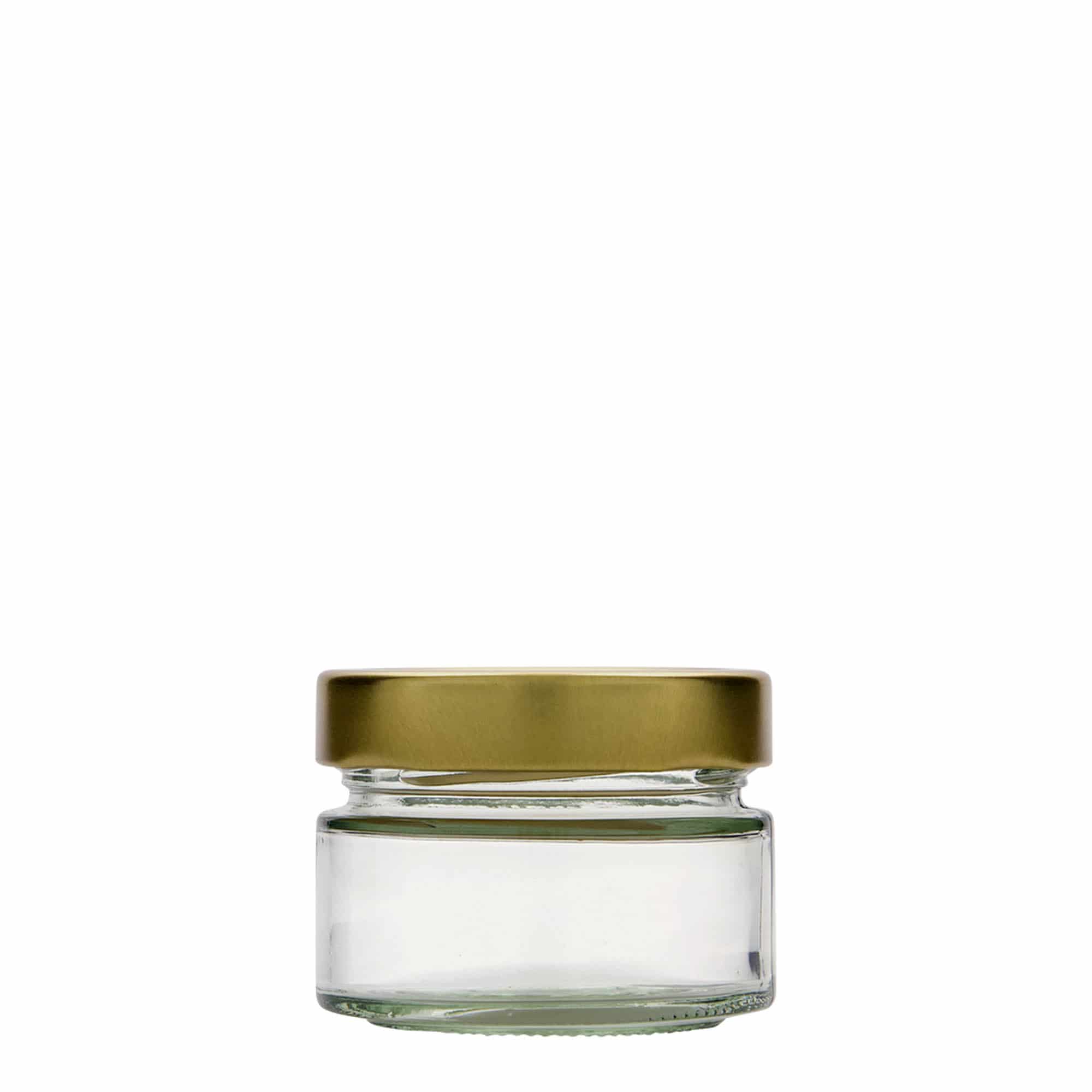 130 ml verre rond 'Aurora', ouverture : Deep-Twist-Off (DTO 66)