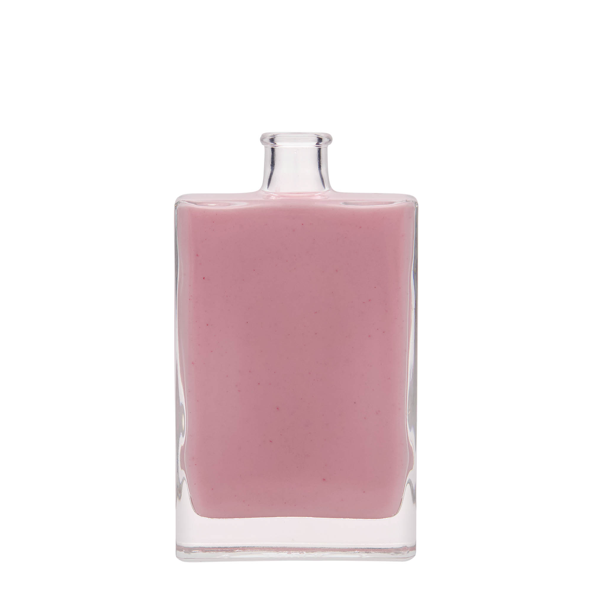 Bouteille en verre 350 ml 'Julia', rectangulaire, ouverture : bouchon en liège