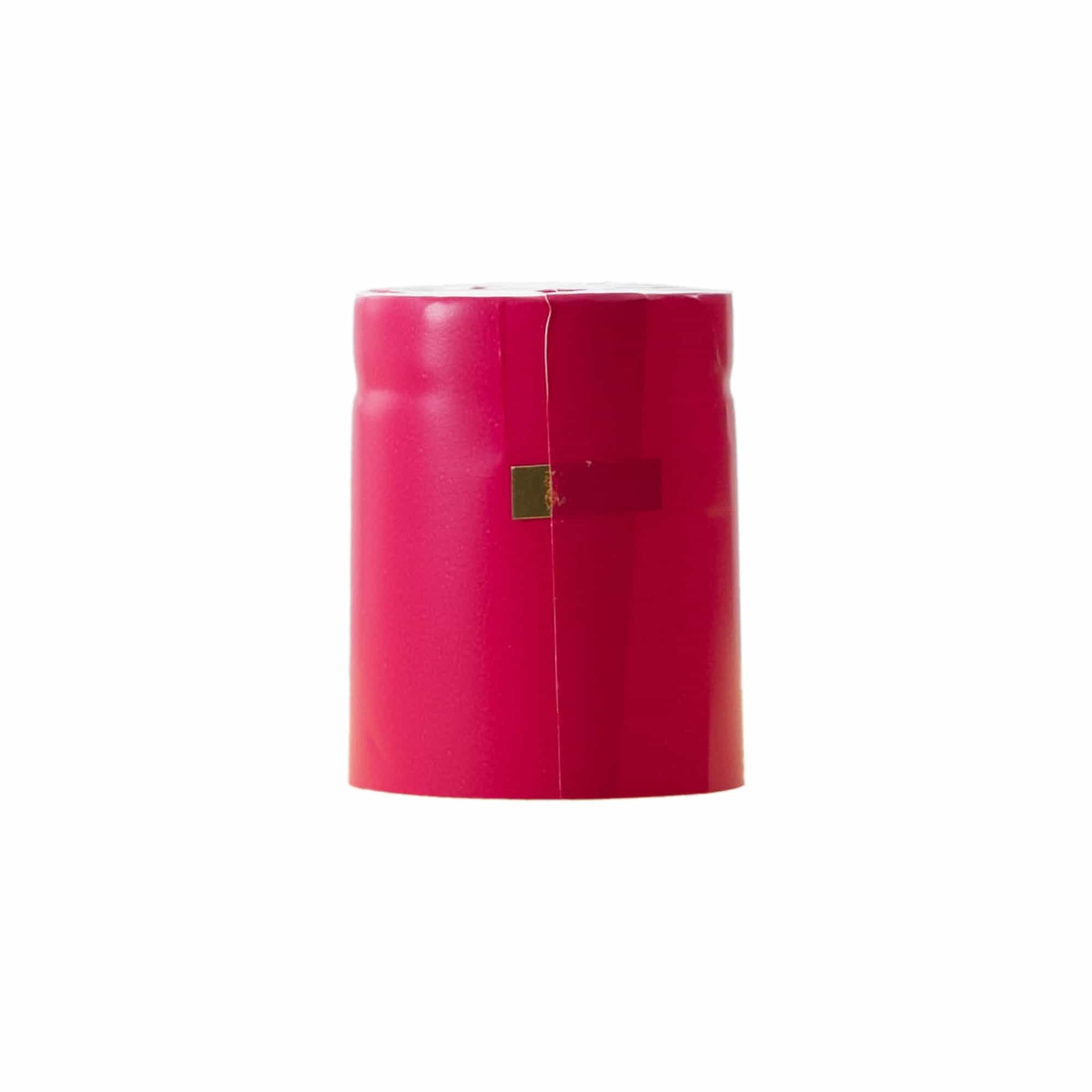 Capsule thermo-rétractable 32x41, plastique PVC, rose Capsule thermo-rétractable 32x41, plastique PVC, rose