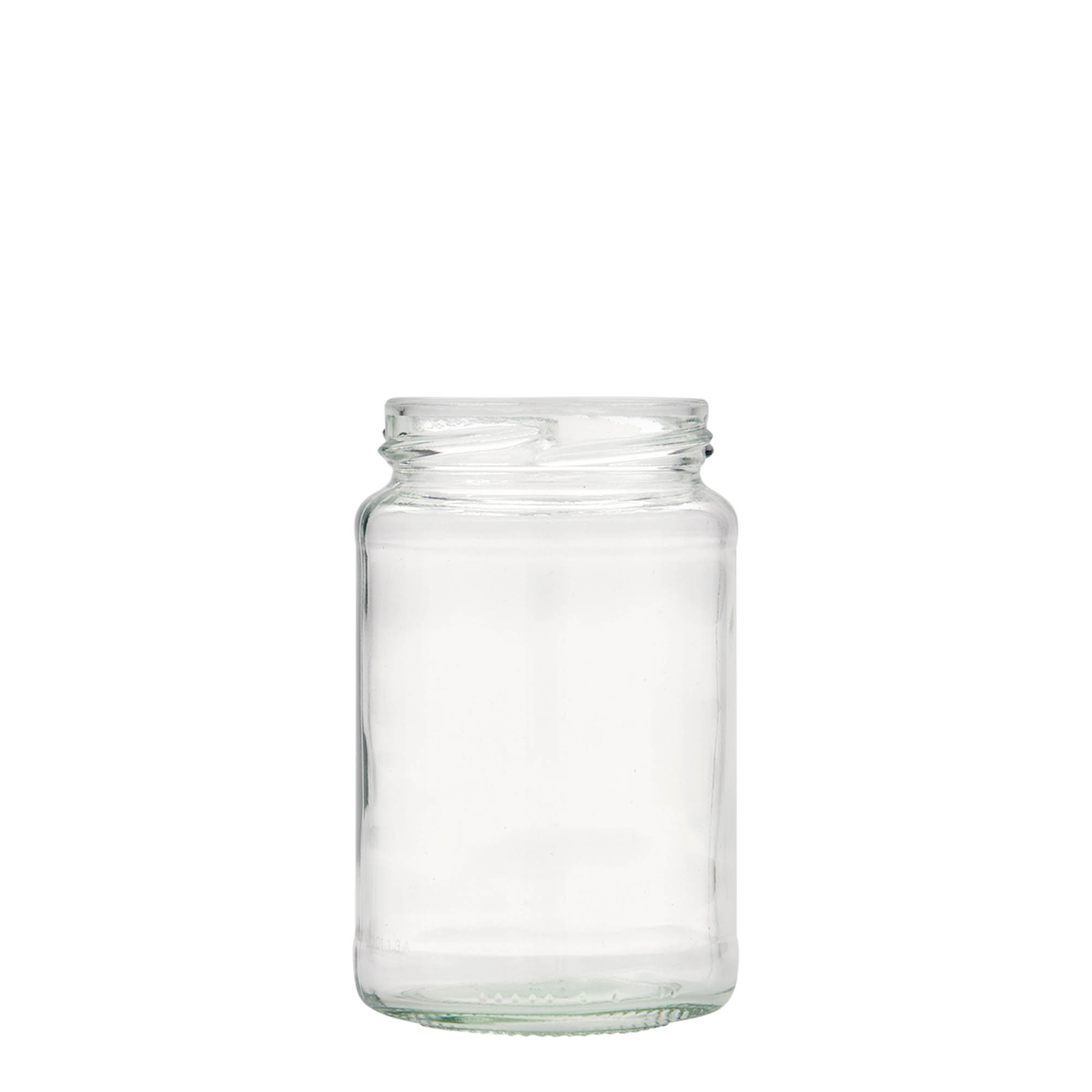 Verre rond haut de 225 ml, ouverture : Twist-Off (TO 58) Verre rond haut de 225 ml, ouverture : Twist-Off (TO 58)