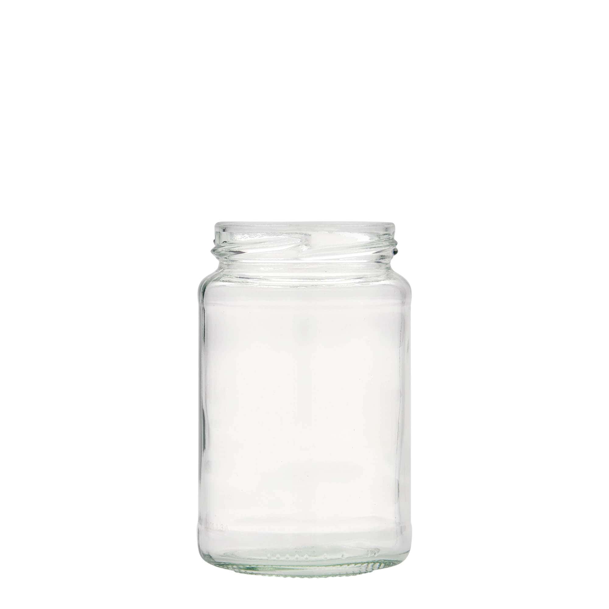 Verre rond haut de 225 ml, ouverture : Twist-Off (TO 58)