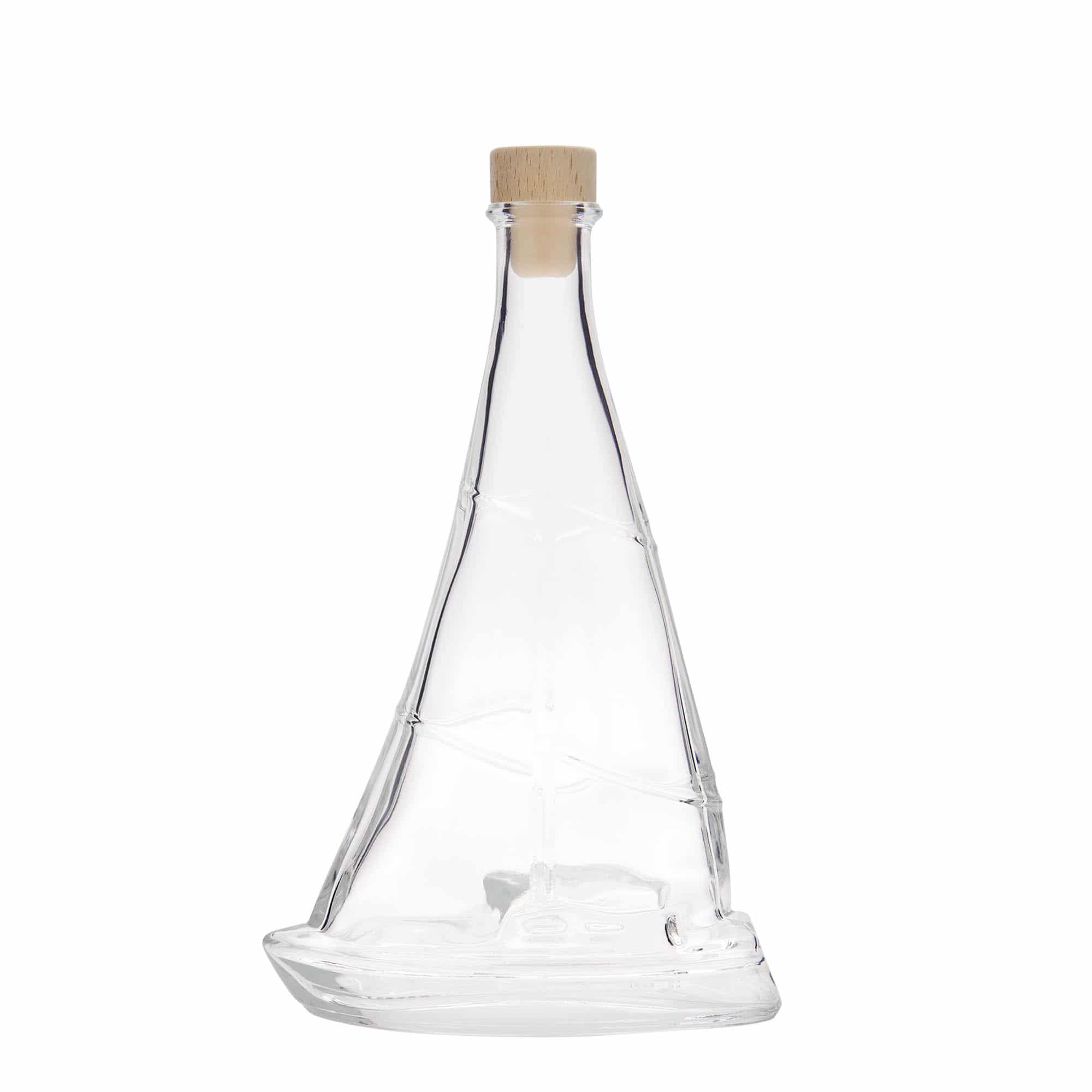 Bouteille en verre 350 ml 'Voilier', bouchage: bouchon