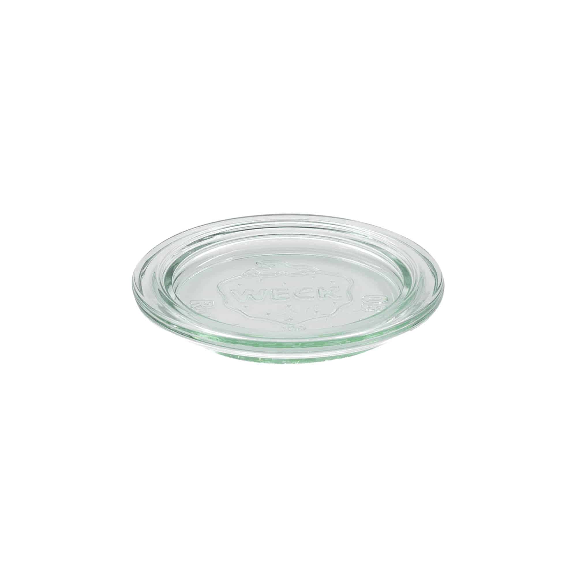Couvercle en verre WECK à bord rond, pour ouverture : RR80
