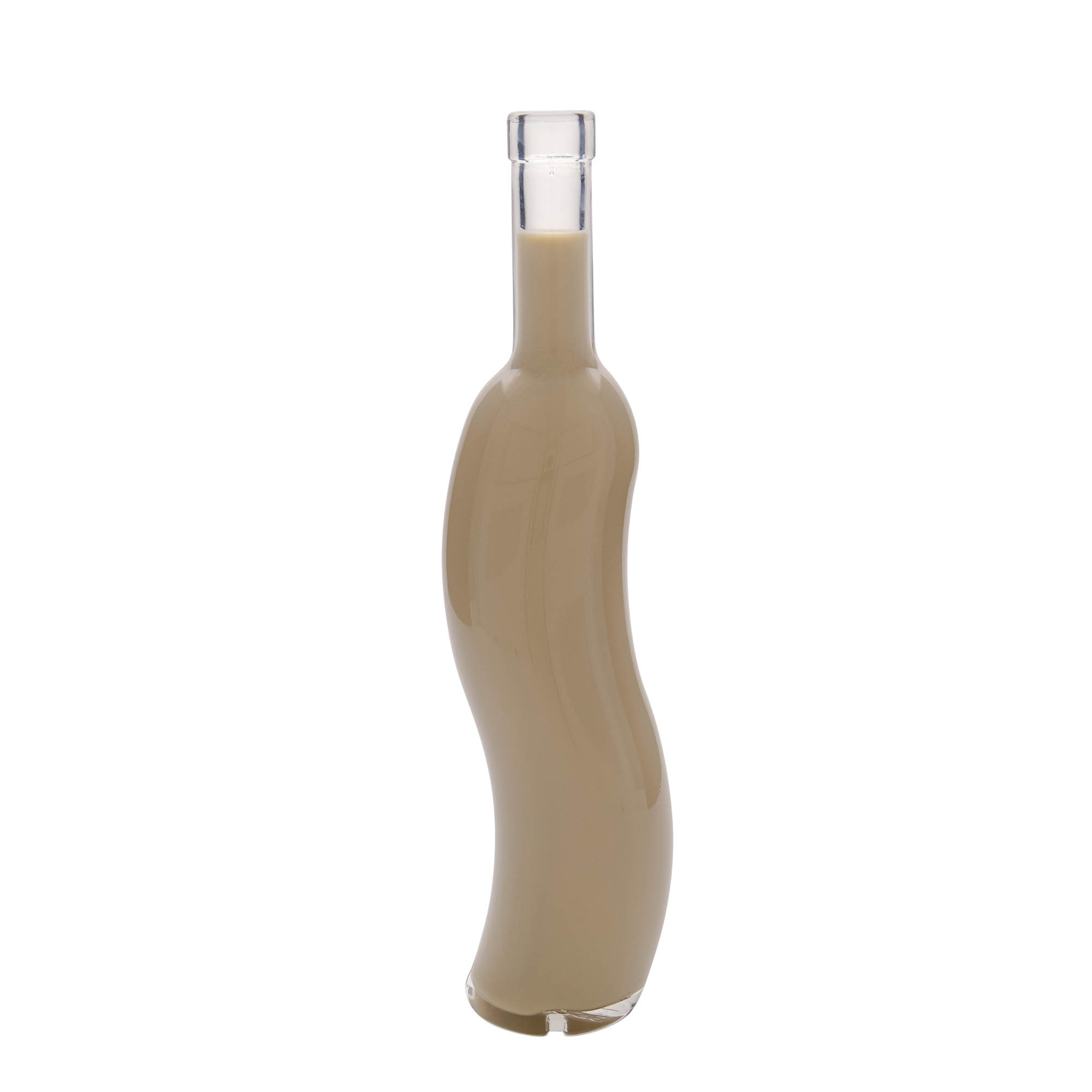 Bouteille en verre 500 ml 'La-Ola', demi-ronde, ouverture : liège