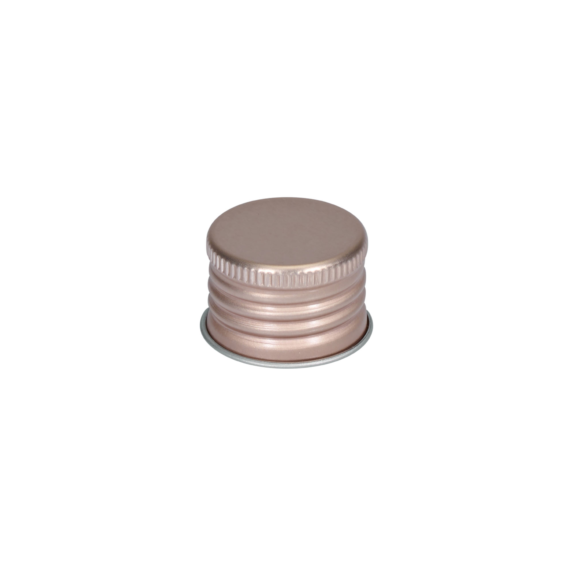 Bouchon à vis, métal, rose, pour ouverture : 24/410 Bouchon à vis, métal, rose, pour ouverture : 24/410