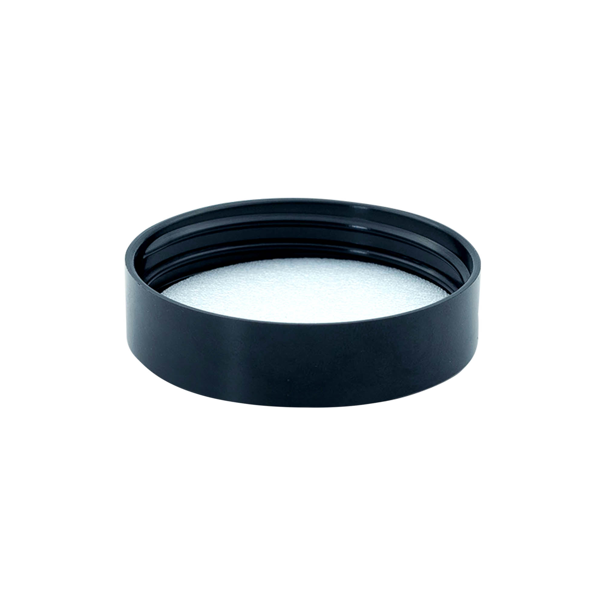 Bouchon à vis pour 60 ml « Brown Line », plastique HPM, noir Bouchon à vis pour 60 ml « Brown Line », plastique HPM, noir