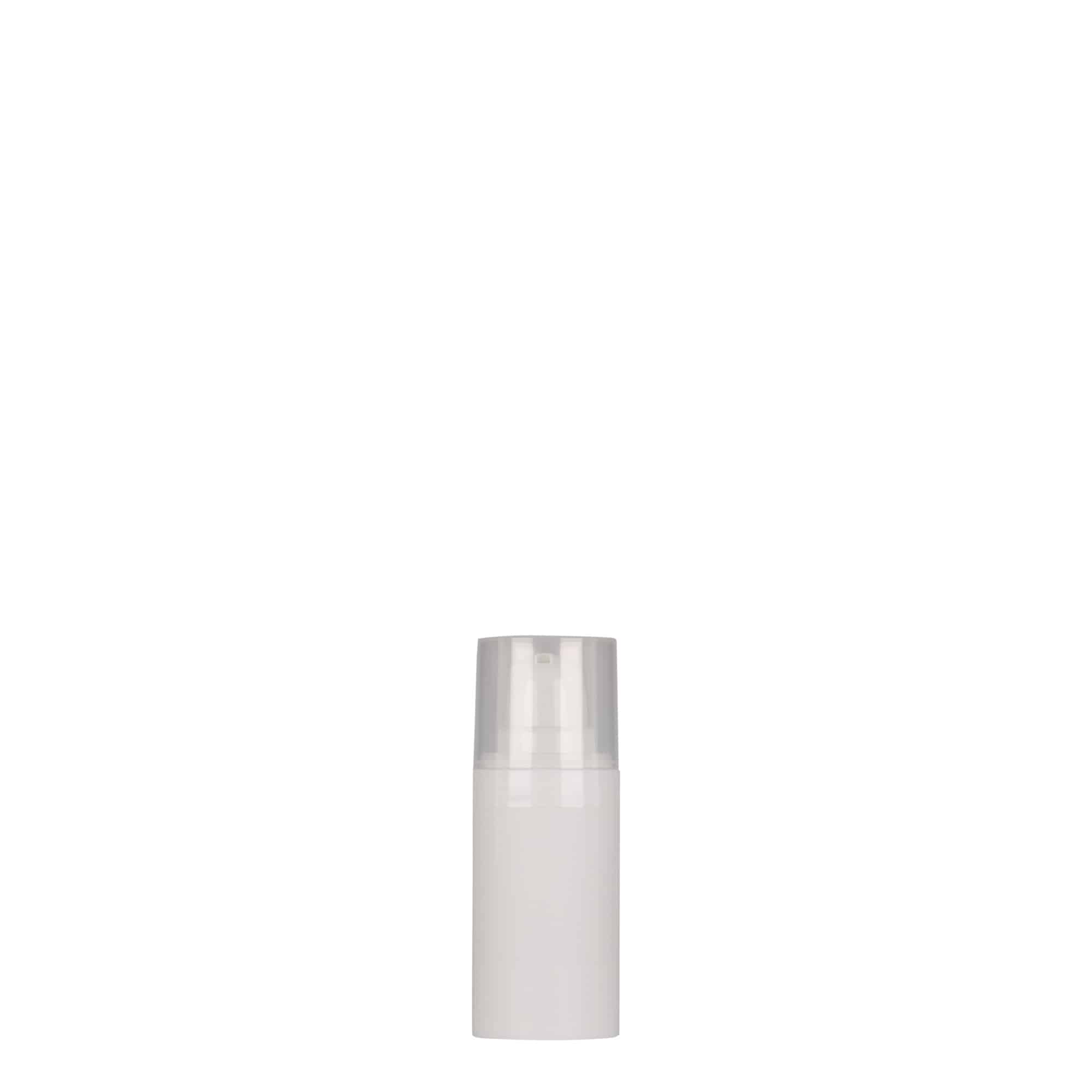 Flacon airless 15 ml 'Micro', plastique PP, blanc