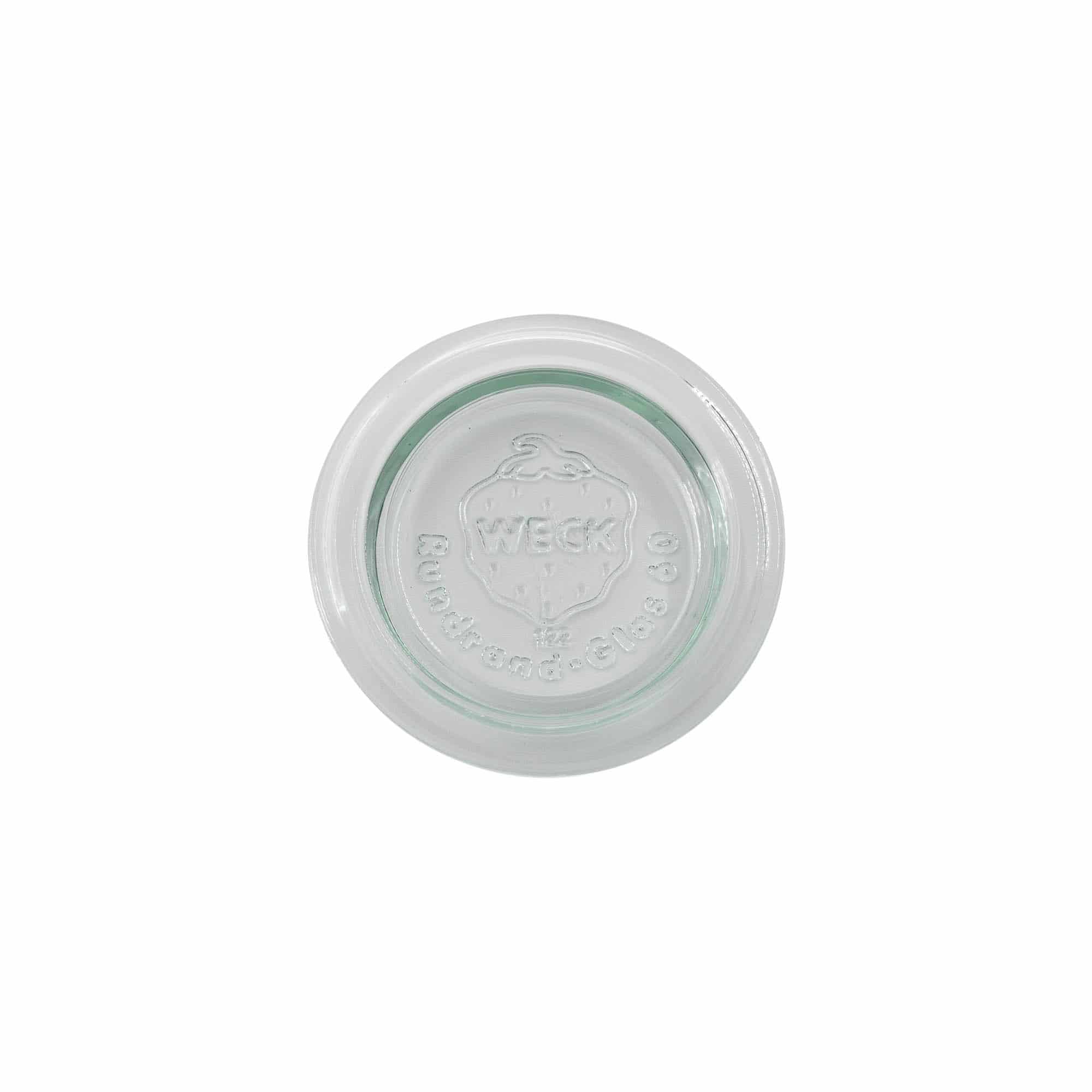 Couvercle en verre WECK à bord rond #, pour ouverture : RR60