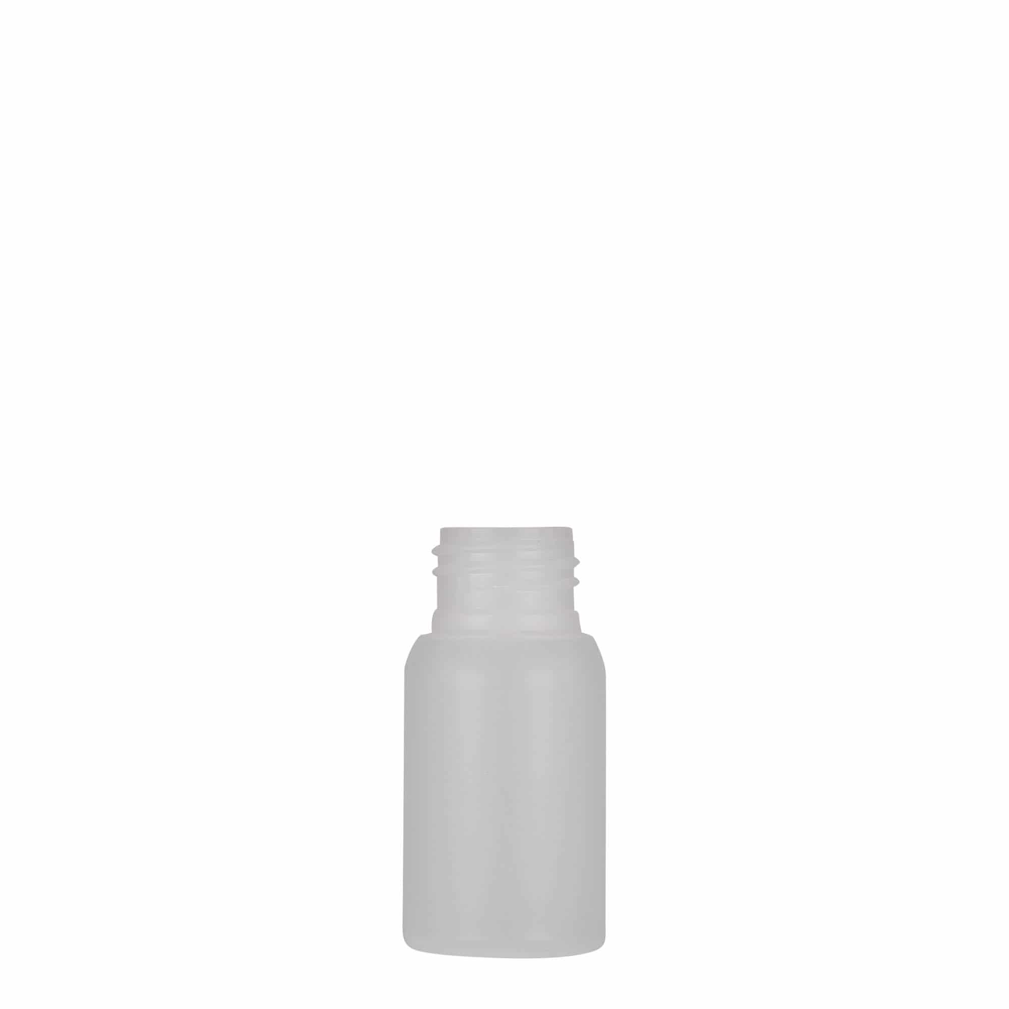 Flacon en plastique 30 ml 'Tuffy', HDPE, naturel, ouverture : 24/410