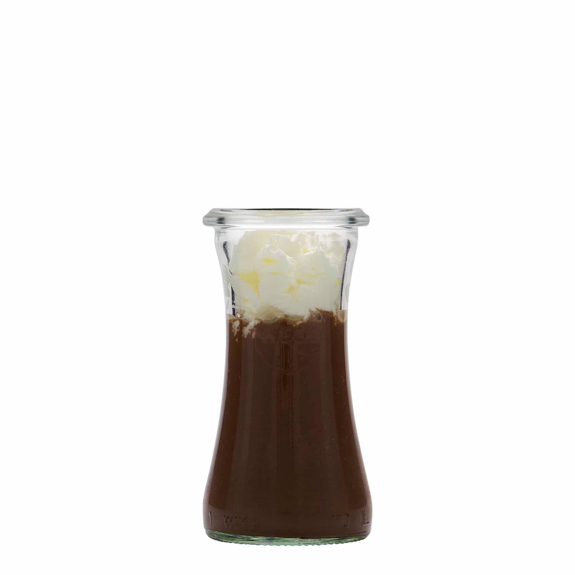 Bocal d’épicerie fine WECK 110 ml, bouchage: bords arrondis