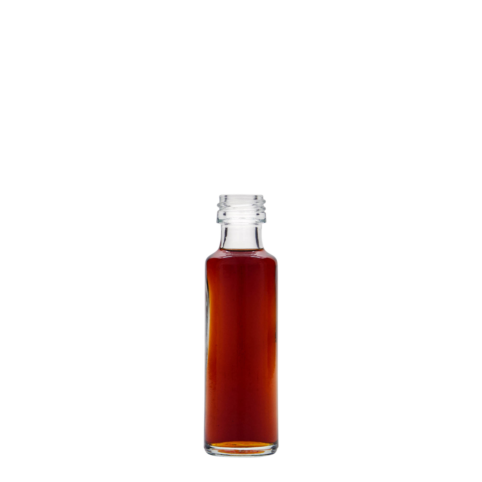 Flacon en verre de 20 ml « Dorica », ouverture : PP 18