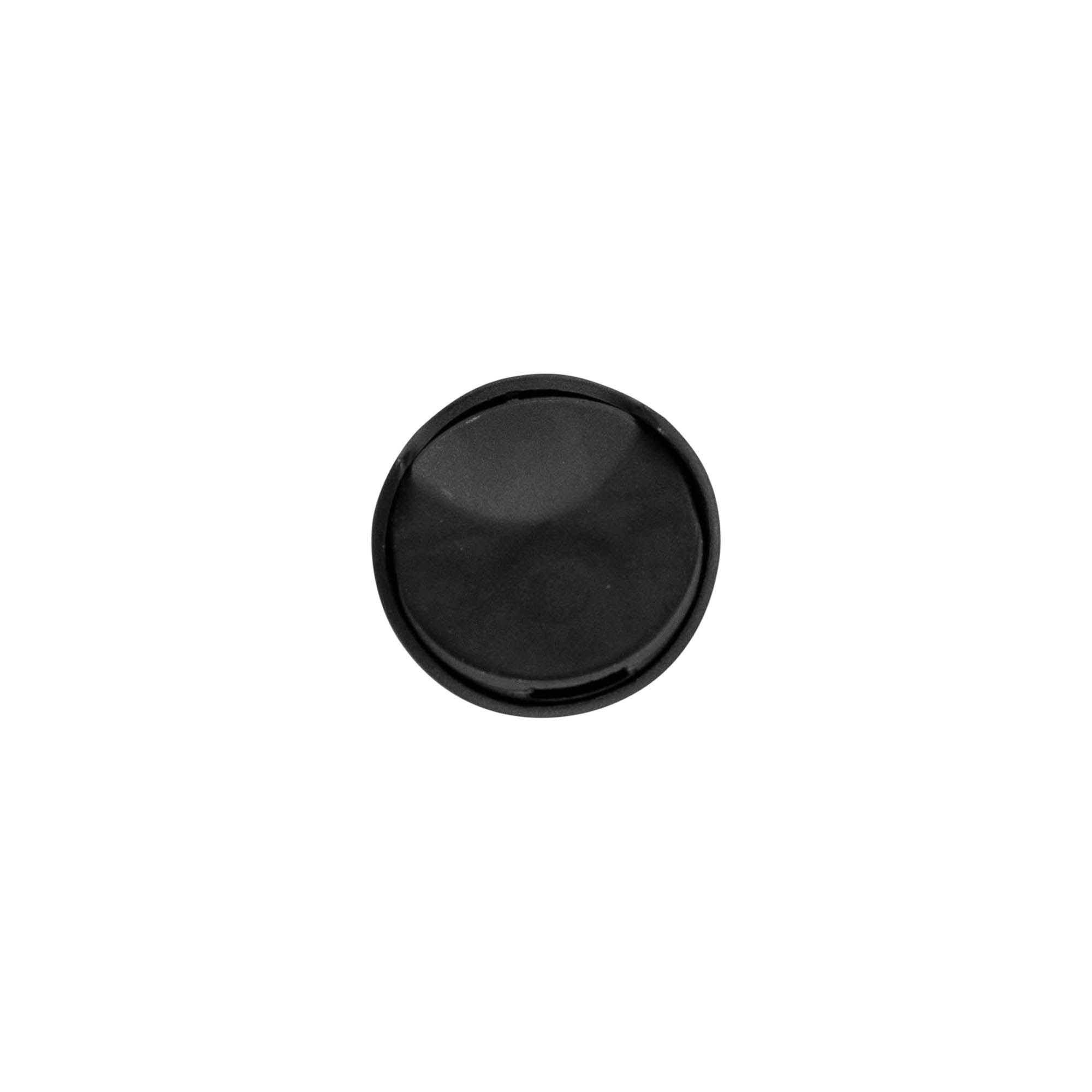 Bouchon à vis Disc Top, plastique PP, noir, pour ouverture : 24/410