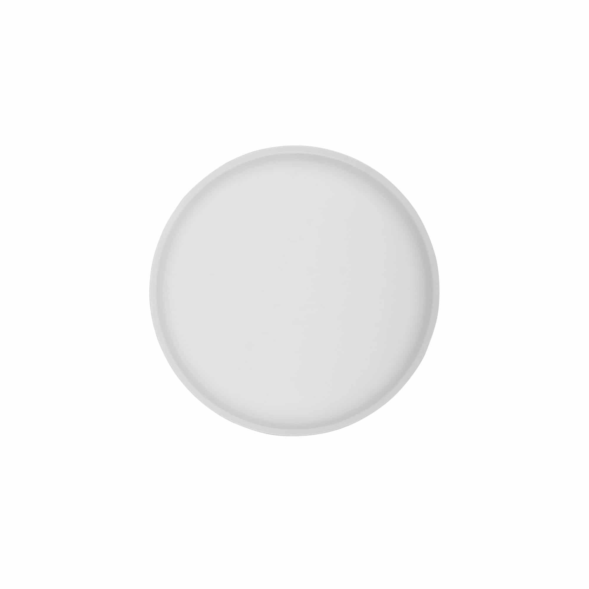 Bouchon à vis « Clear/Platin Edition », plastique PP, blanc, pour ouverture : 70/2P