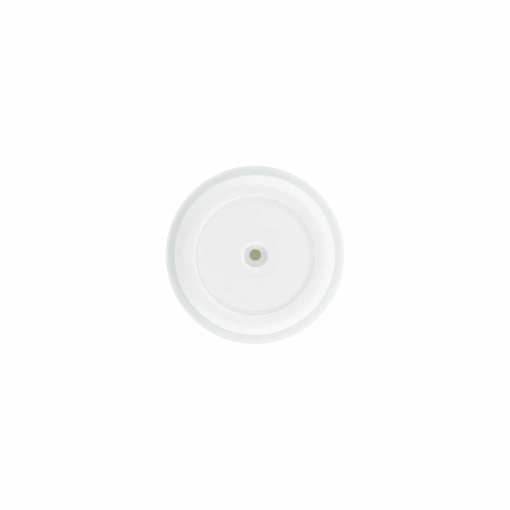 Pompe distributeur sans air 'Micro', plastique PP, argenté