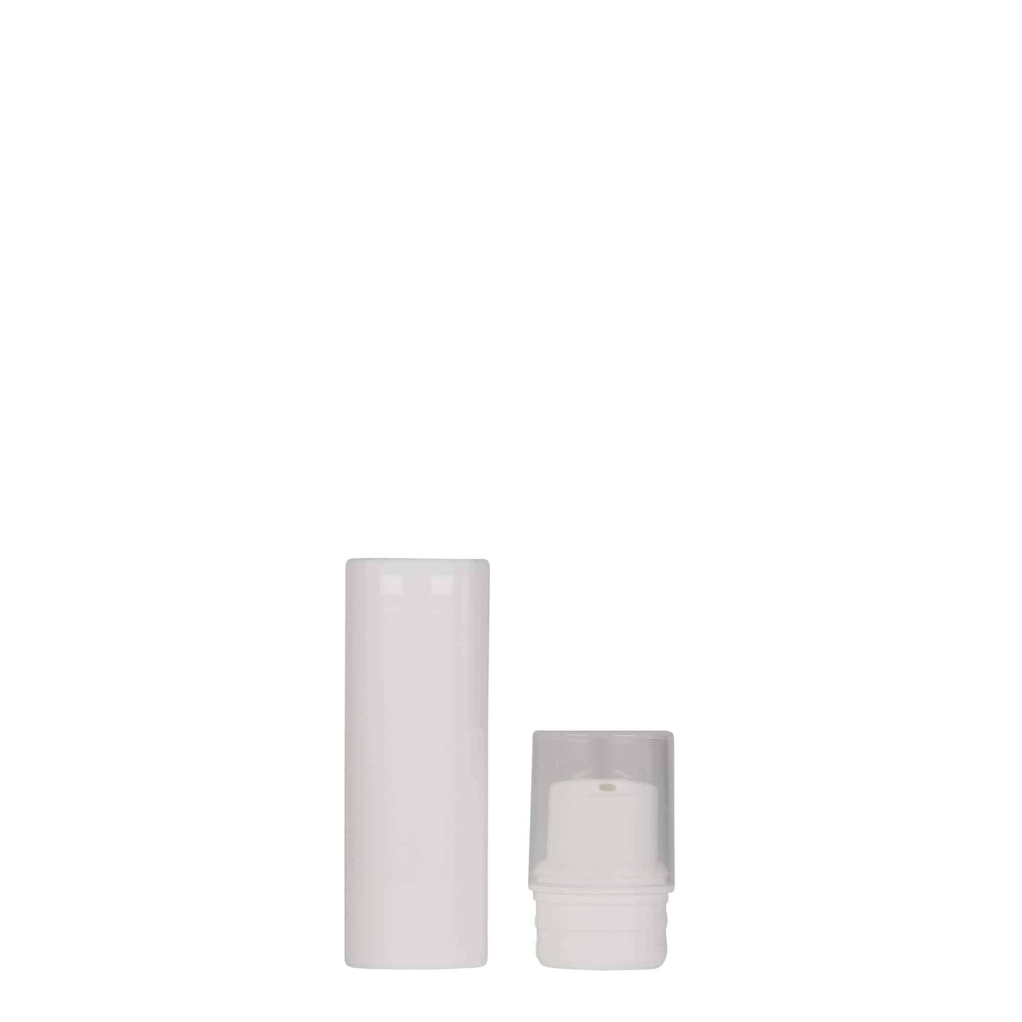 Distributeur airless 10 ml « Nano », plastique PP, blanc