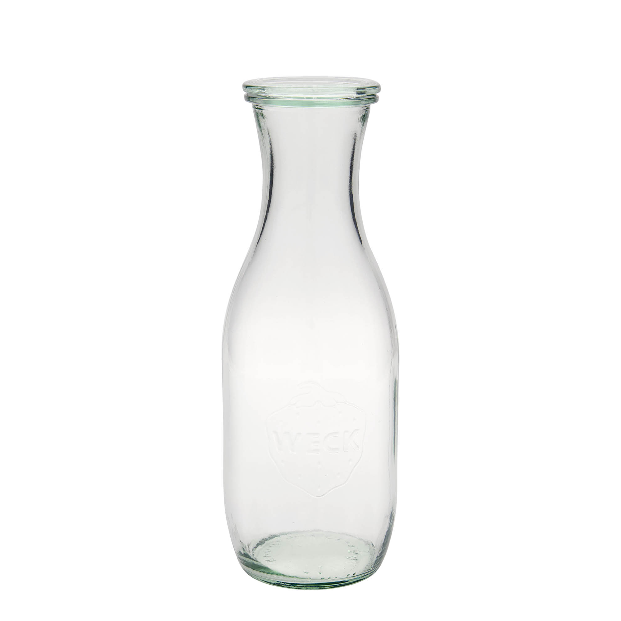 1.000 ml Bouteille à jus WECK #, ouverture : bord rond