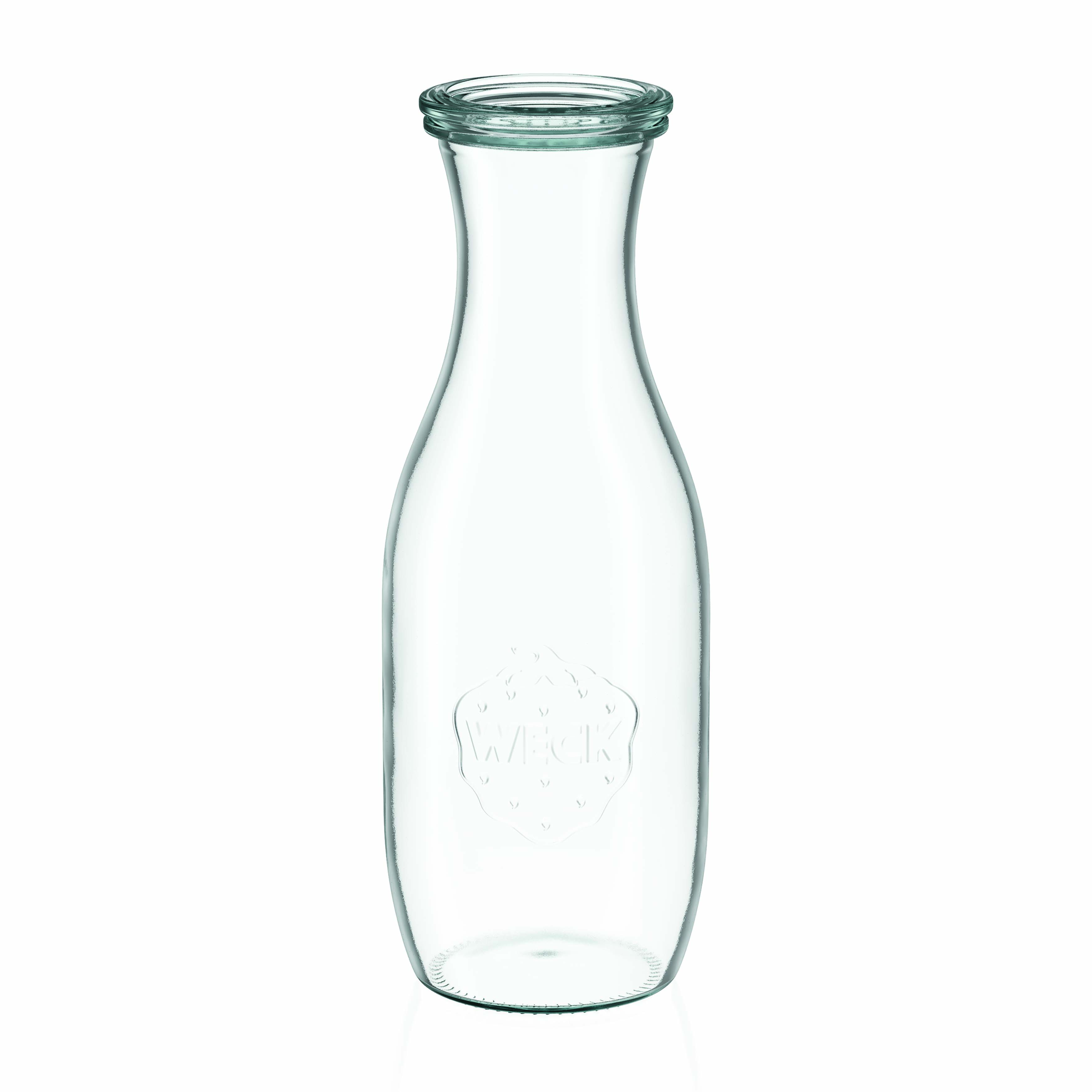 1.000 ml Bouteille à jus WECK #, ouverture : bord rond 1.000 ml Bouteille à jus WECK #, ouverture : bord rond