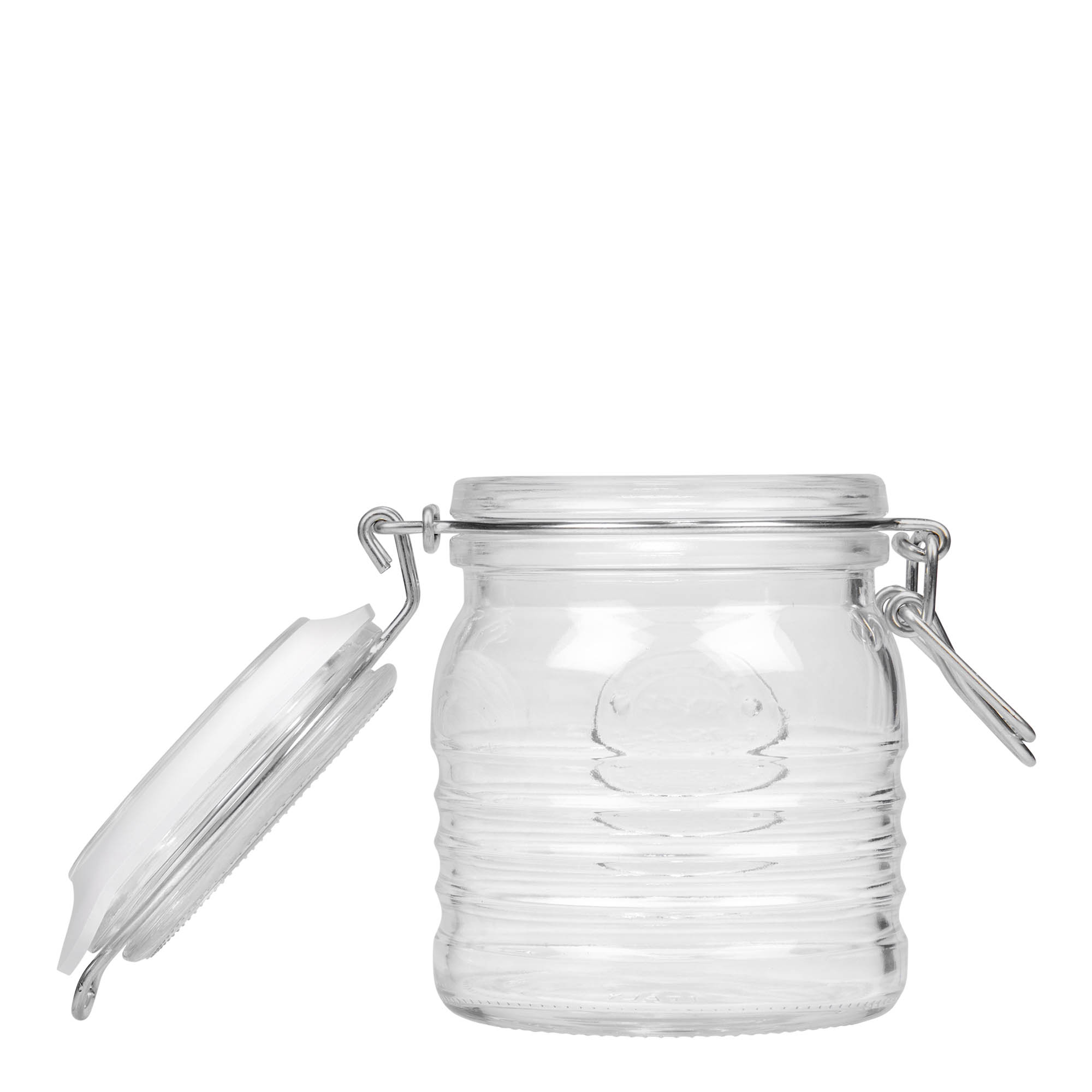 Pot en verre à fermeture à levier 350 ml 'Officina 1825', ouverture : fermeture à levier