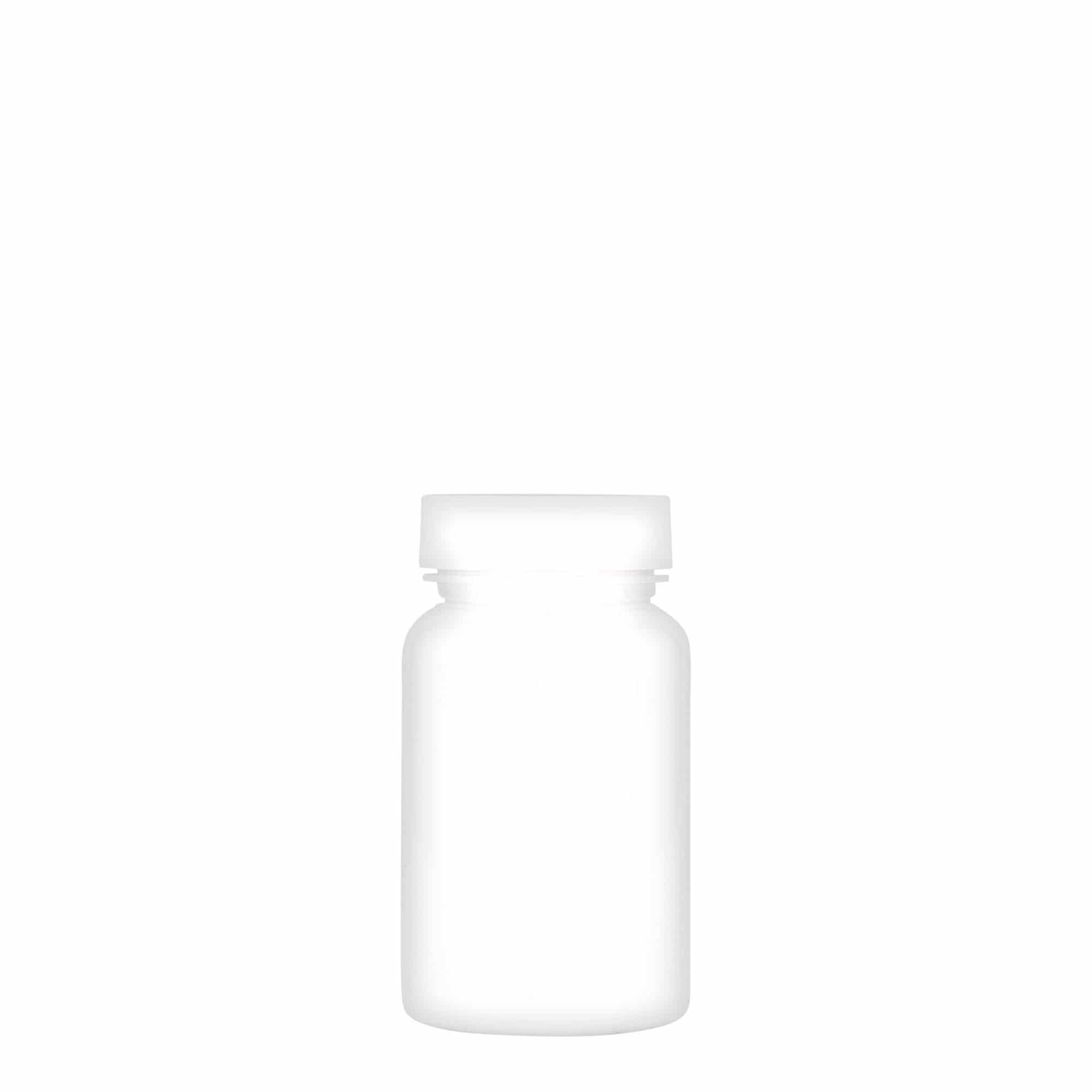 Packer en PET 75 ml, plastique, blanc, bouchage: GPI 38/400