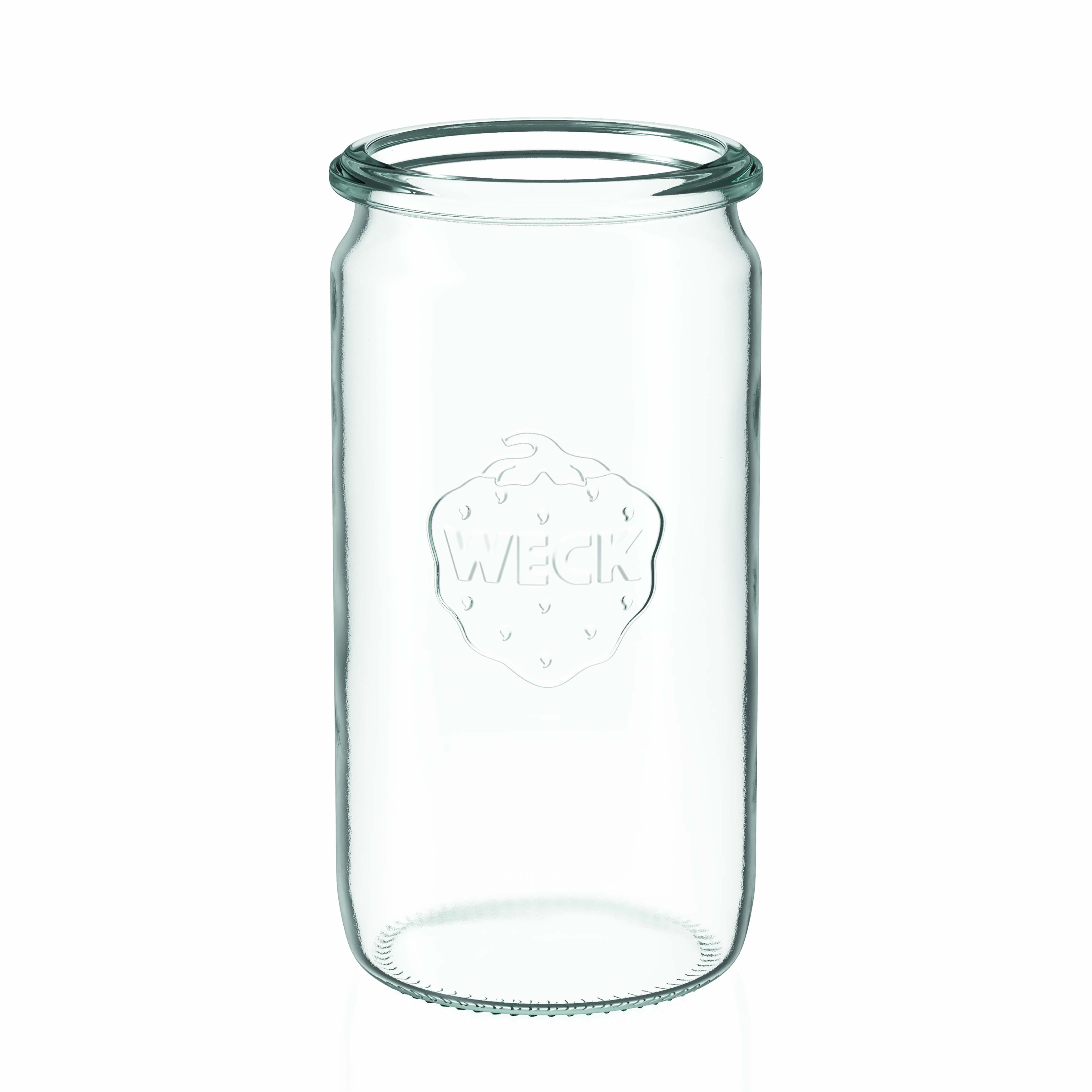 340 ml verre cylindrique WECK, ouverture : bord rond
