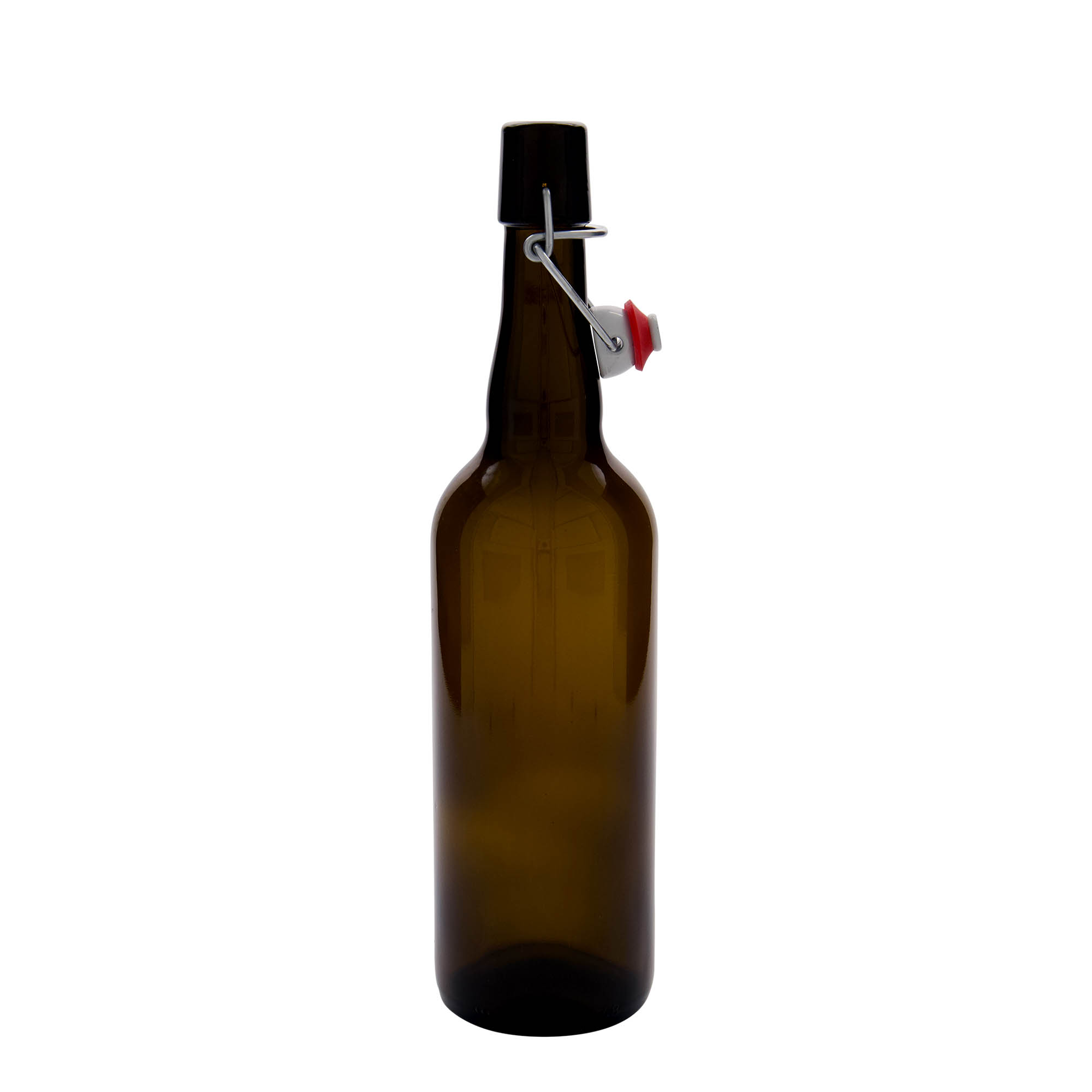 Bouteille de bière 750 ml Belgique, verre, brun, ouverture : fermeture à levier Bouteille de bière 750 ml Belgique, verre, brun, ouverture : fermeture à levier