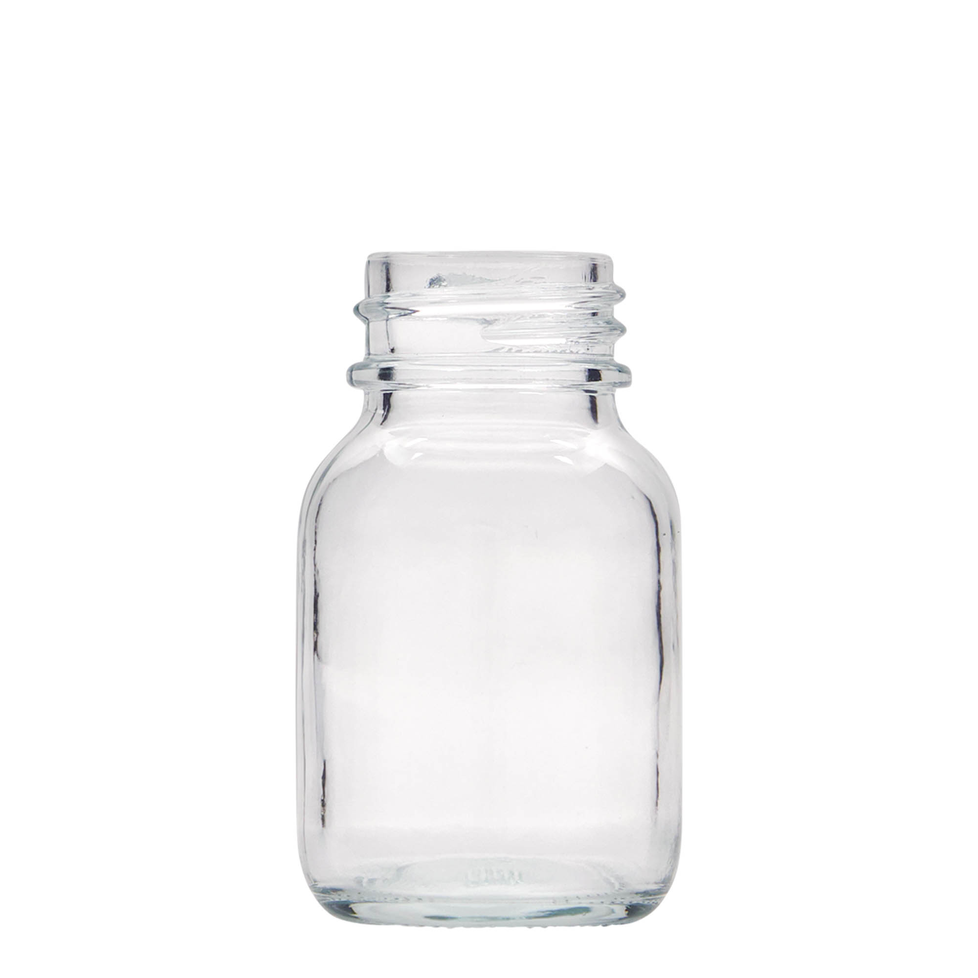 50 ml flacon à col large, ouverture : DIN 32