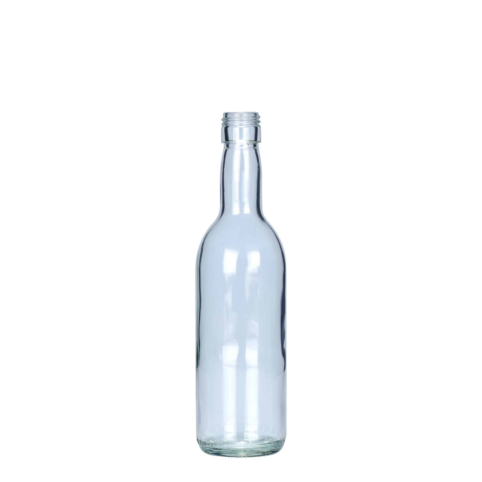 Bouteille en verre 187 ml 'Bordeaux Airline', ouverture : PP 22 Bouteille en verre 187 ml 'Bordeaux Airline', ouverture : PP 22