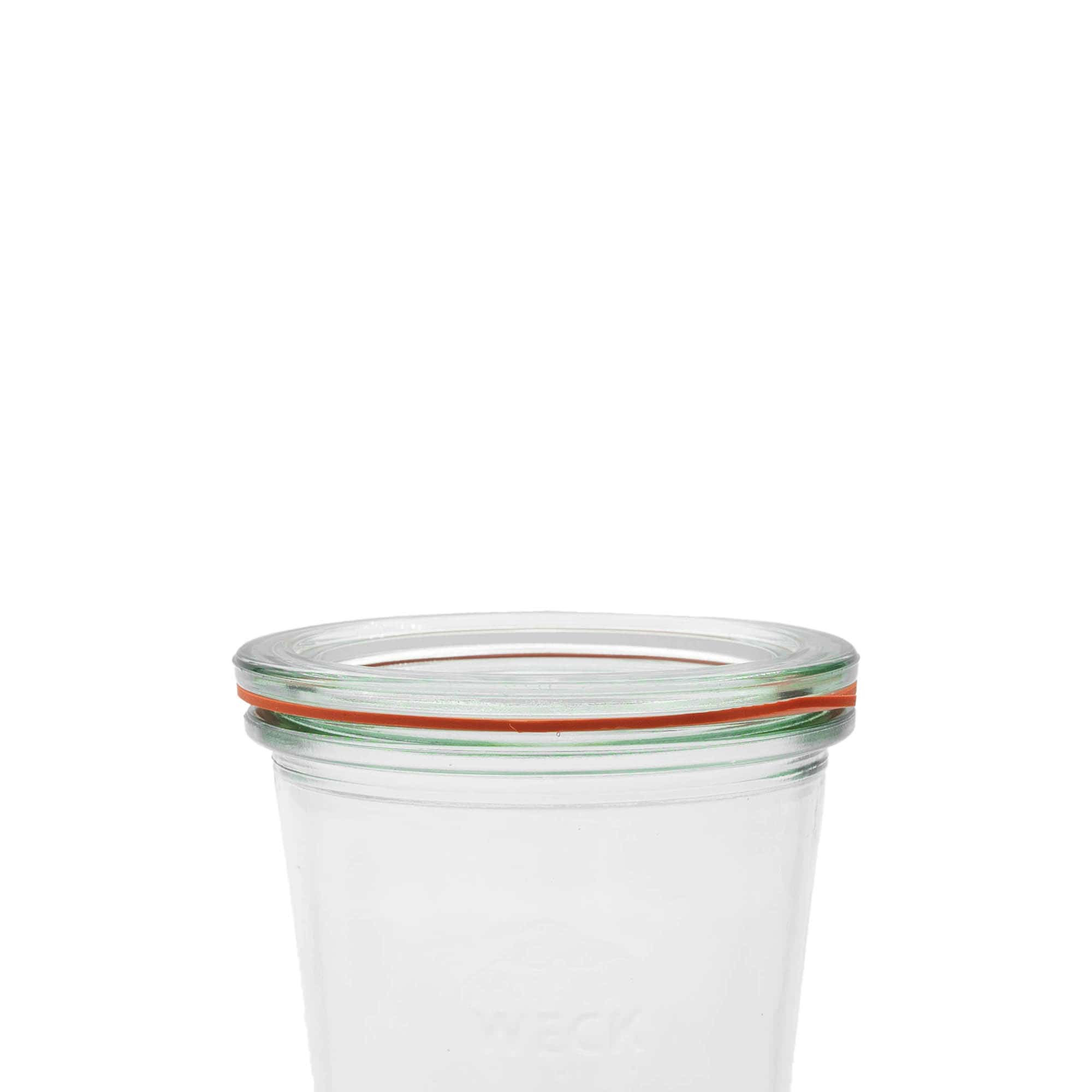 Anneau de stérilisation WECK RR80, rouge, ouverture : bord rond