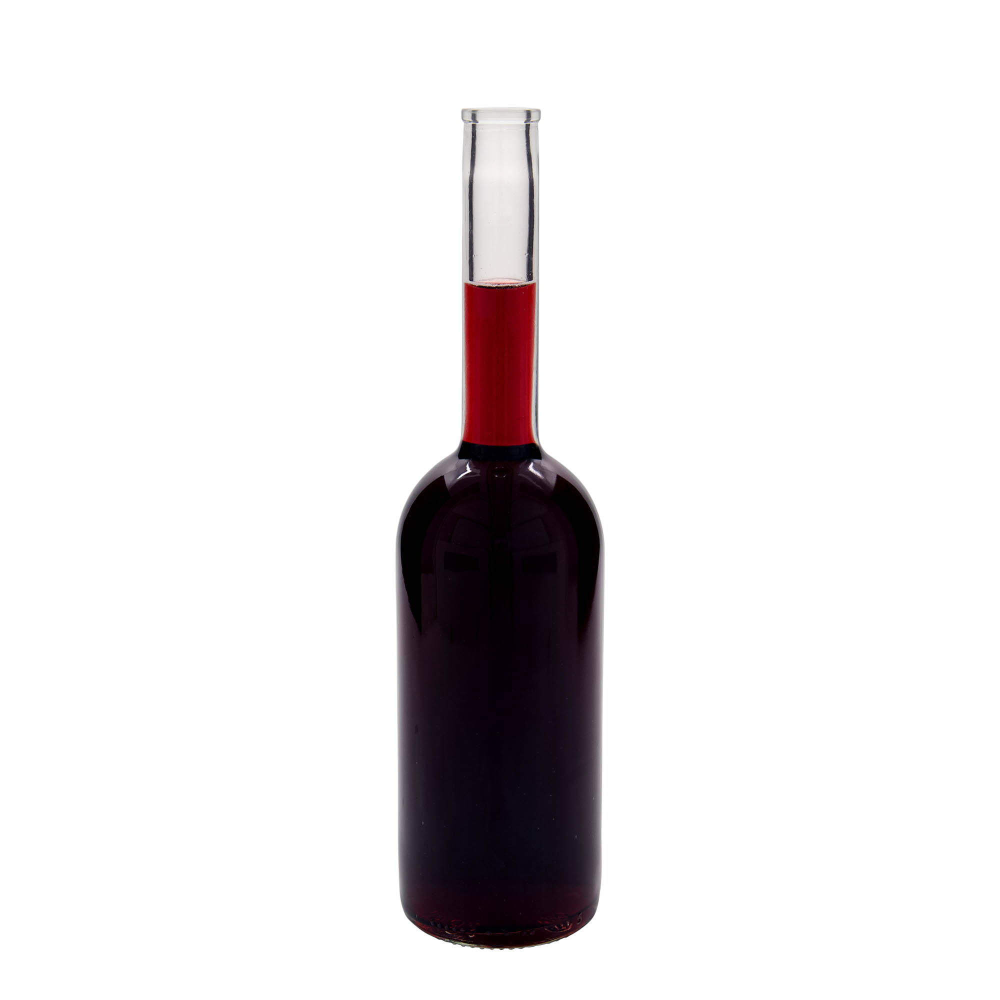 Bouteille en verre 700 ml « Opera », ouverture : bouchon en liège