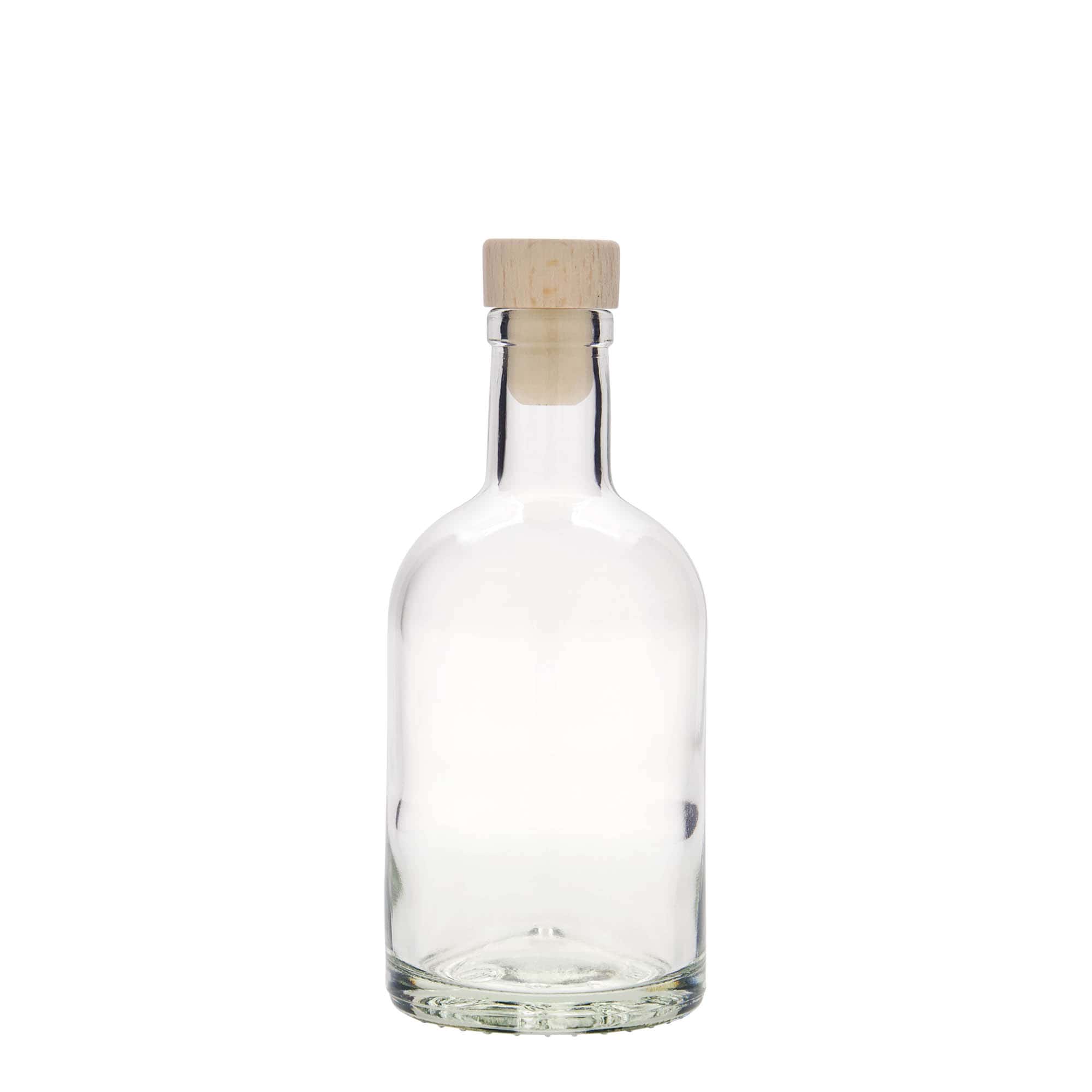 Flacon en verre 250 ml « First Class », ouverture : bouchon en liège