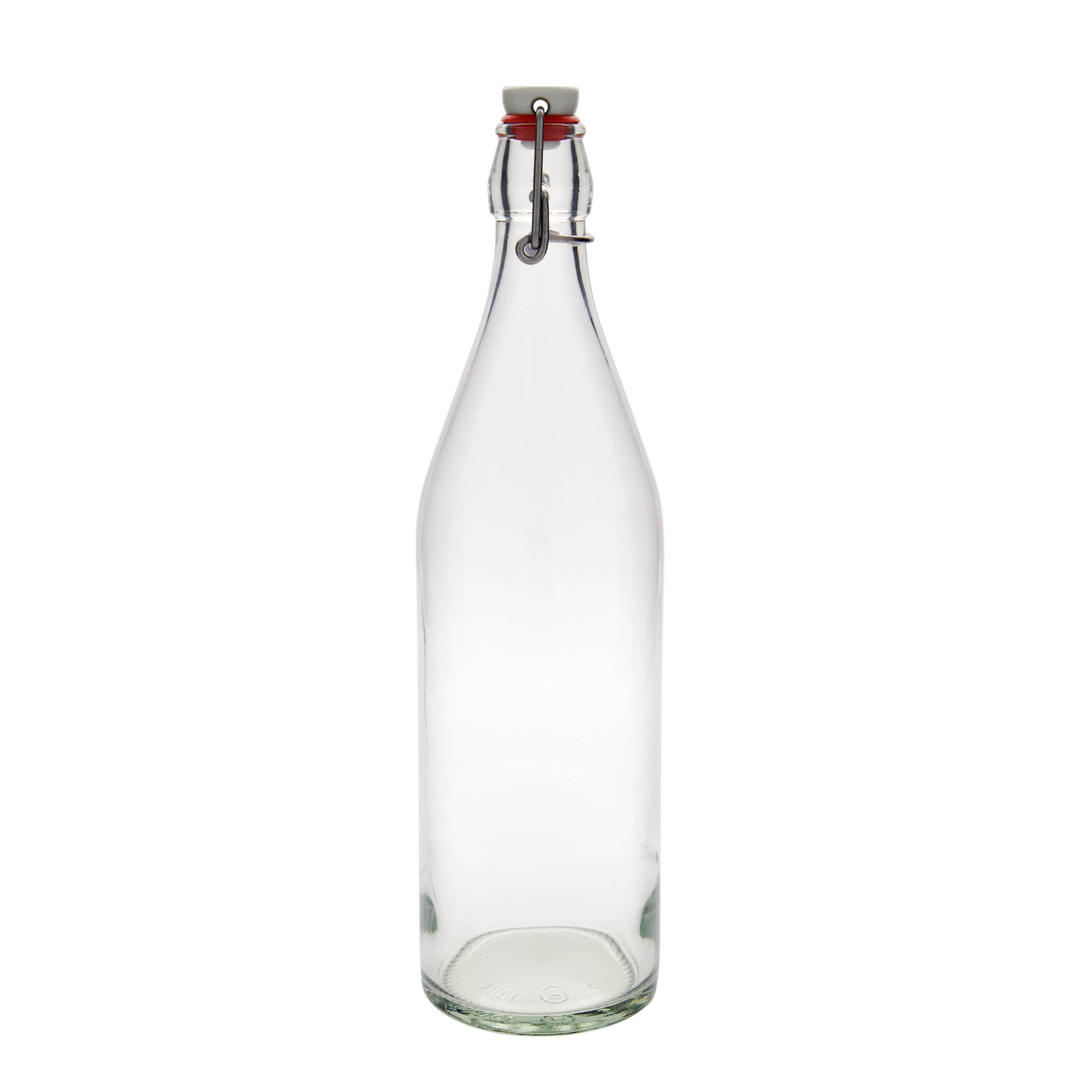 Bouteille en verre 1 000 ml 'Giara', ouverture : fermeture à bascule Bouteille en verre 1 000 ml 'Giara', ouverture : fermeture à bascule
