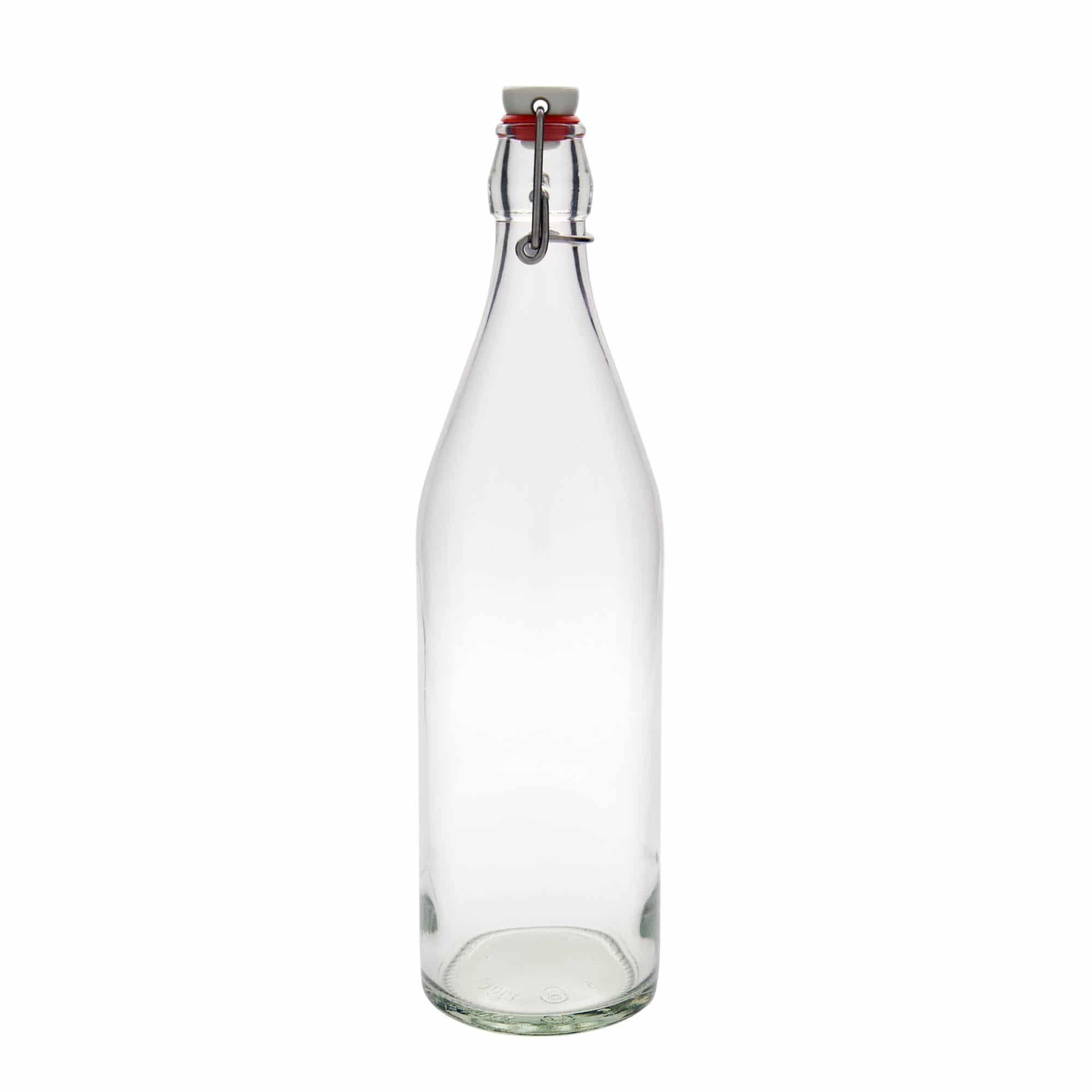 Bouteille en verre 1 000 ml « Giara », ouverture : fermeture à bascule