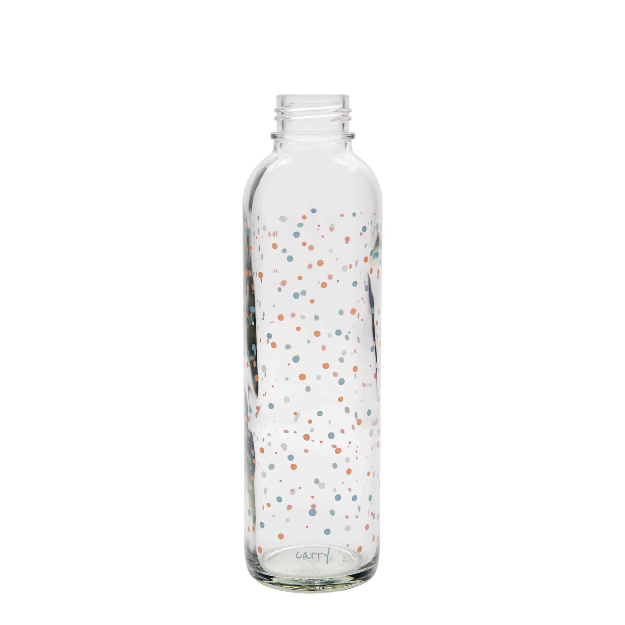 Bouteille d'eau 700 ml CARRY Bottle 'Flying Circles', ouverture : bouchon à vis