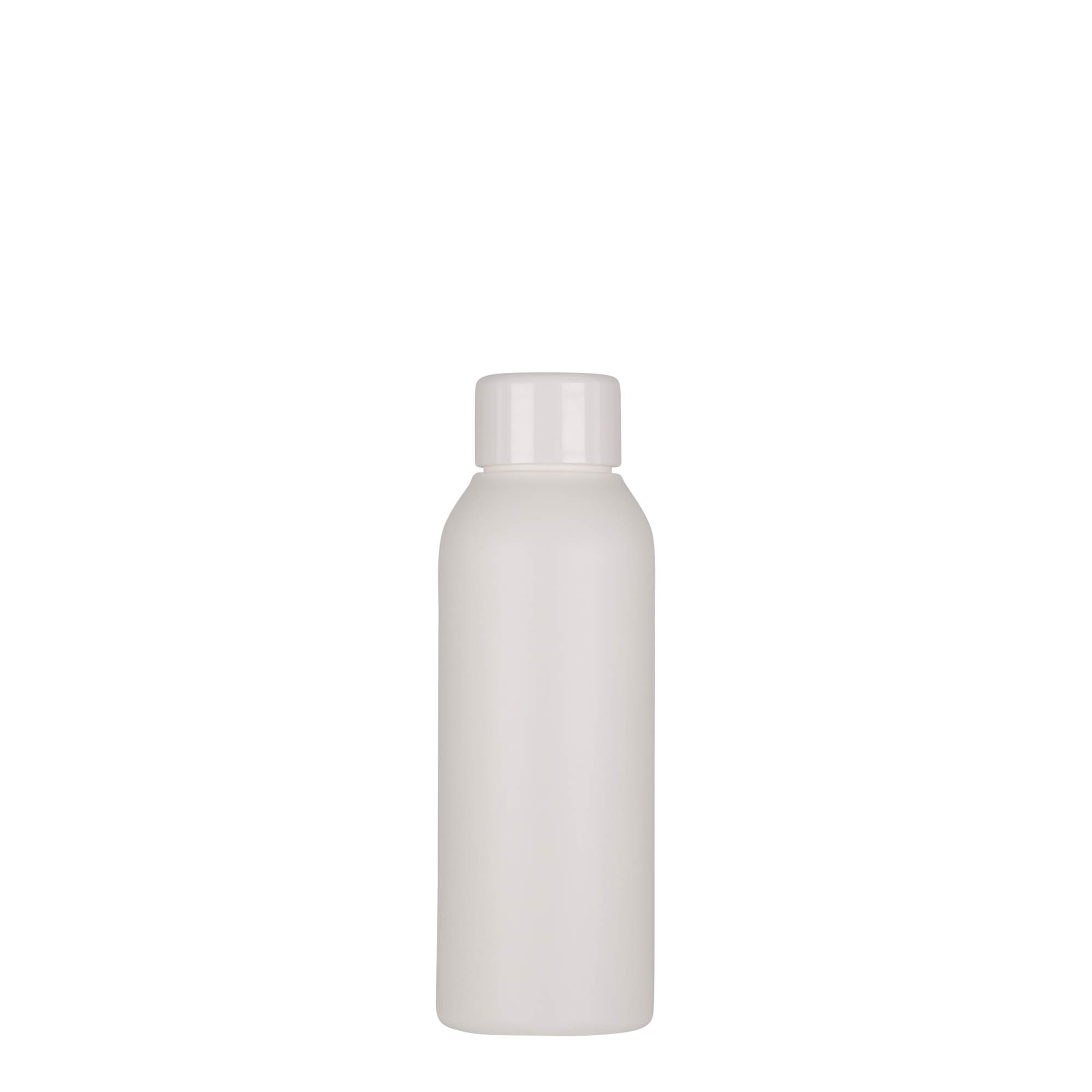Flacon en plastique 100 ml 'Tuffy', PEHD, blanc, ouverture : 24/410 Flacon en plastique 100 ml 'Tuffy', PEHD, blanc, ouverture : 24/410
