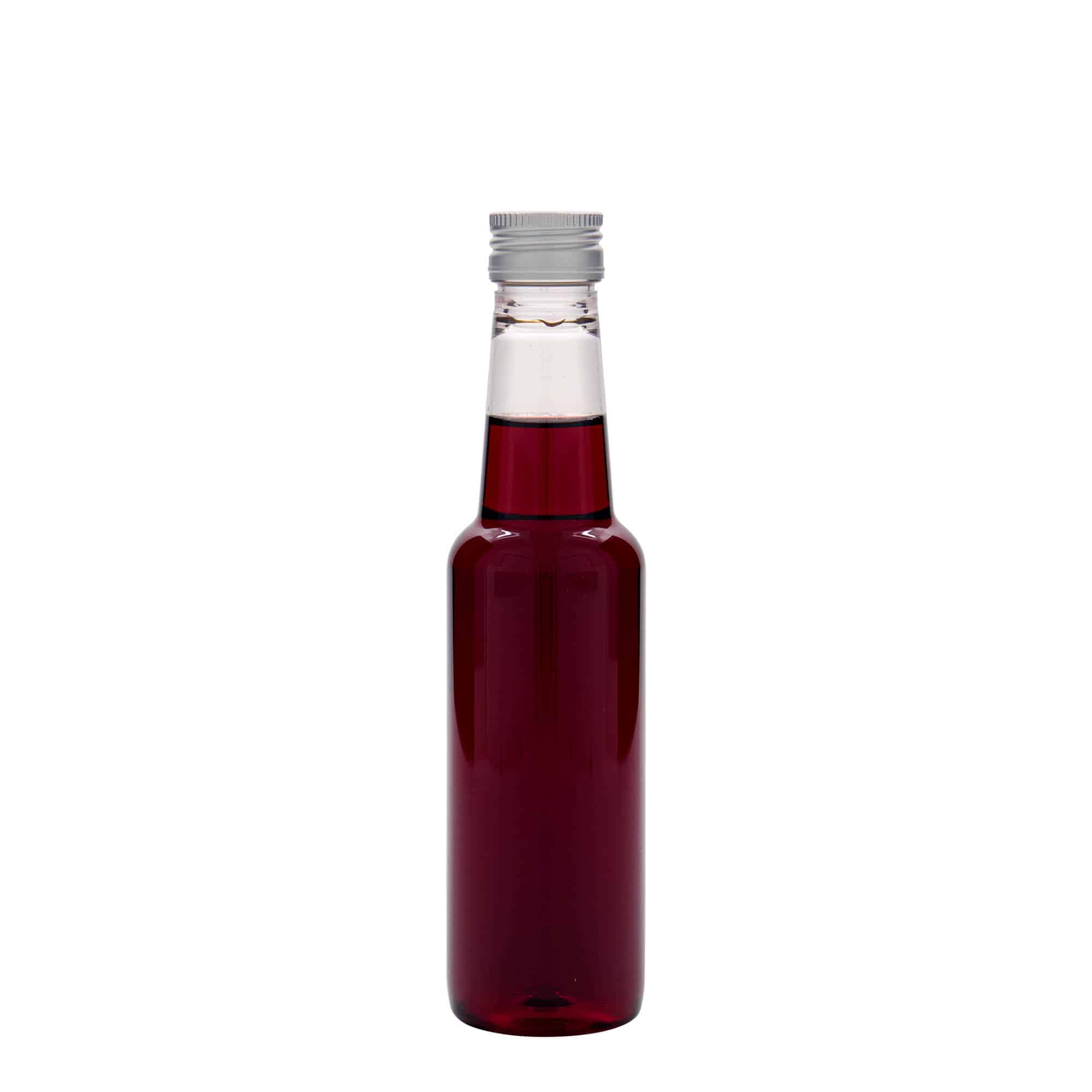 Bouteille PET 250 ml « Vin », plastique, ouverture : PP 28